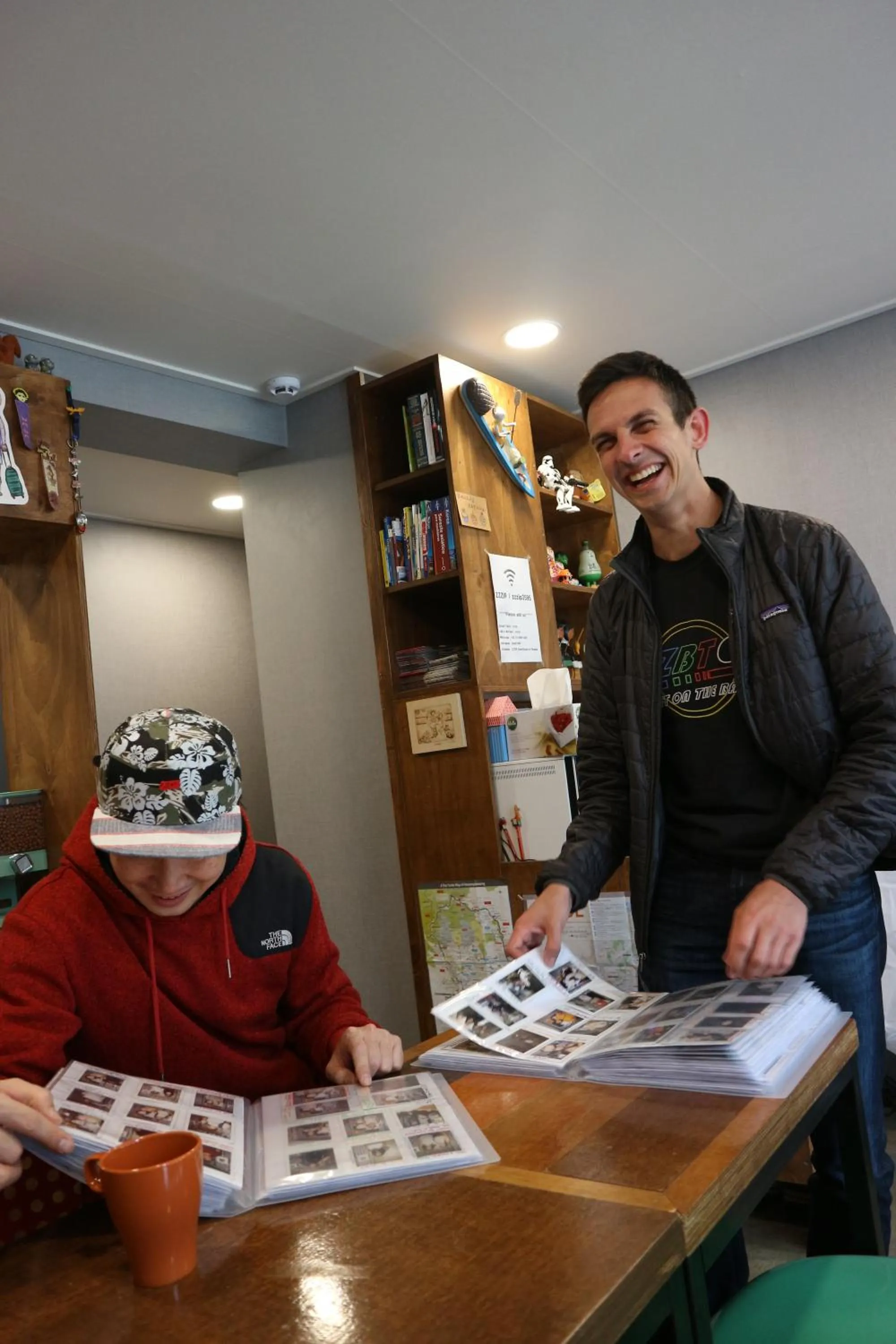 People in Zzzip Guesthouse in Hongdae