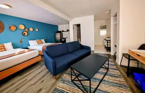 Bed in Kettle Valley Beach Resort