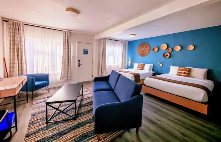 Bed in Kettle Valley Beach Resort