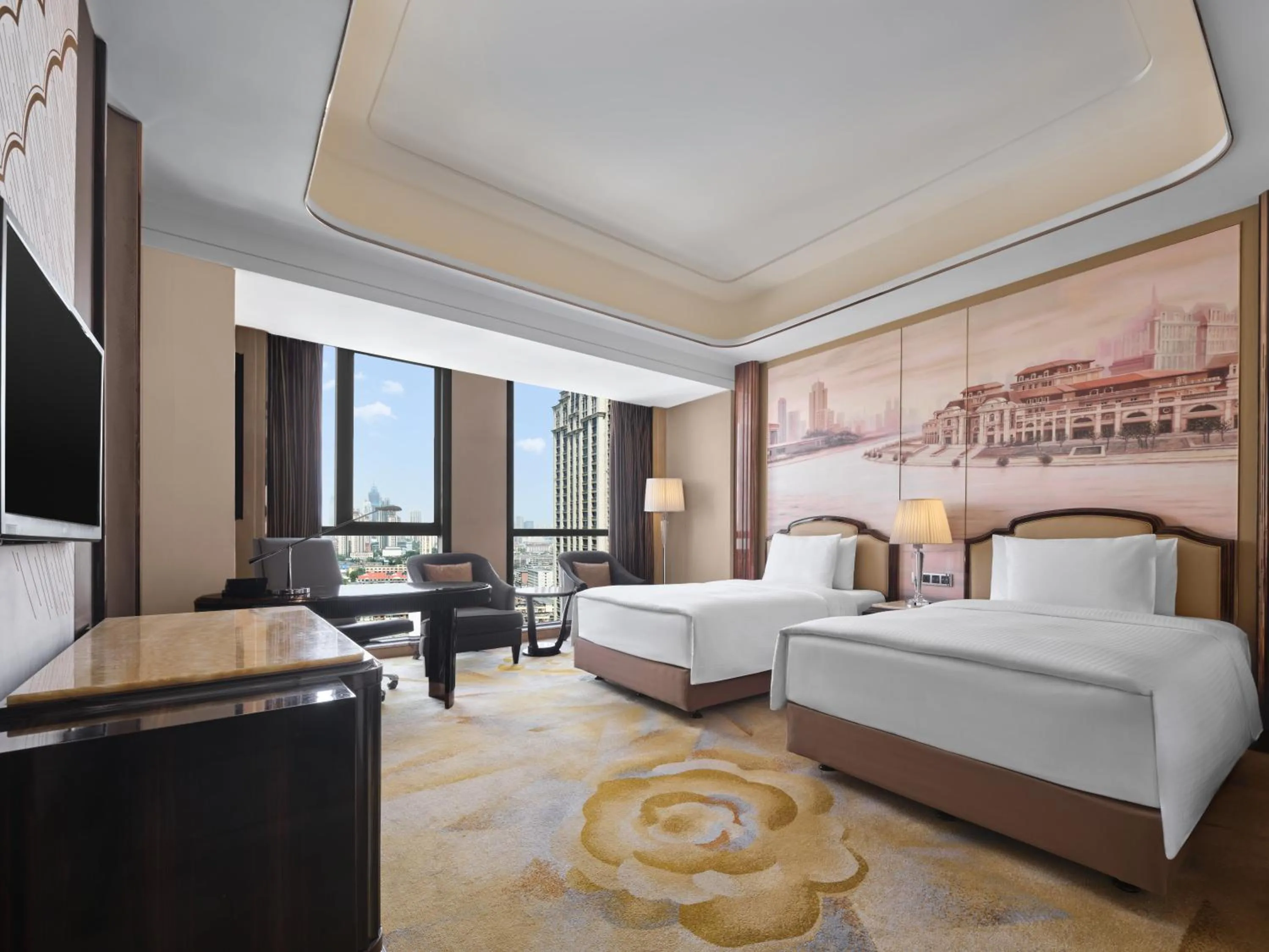 Bed in Wanda Vista Tianjin