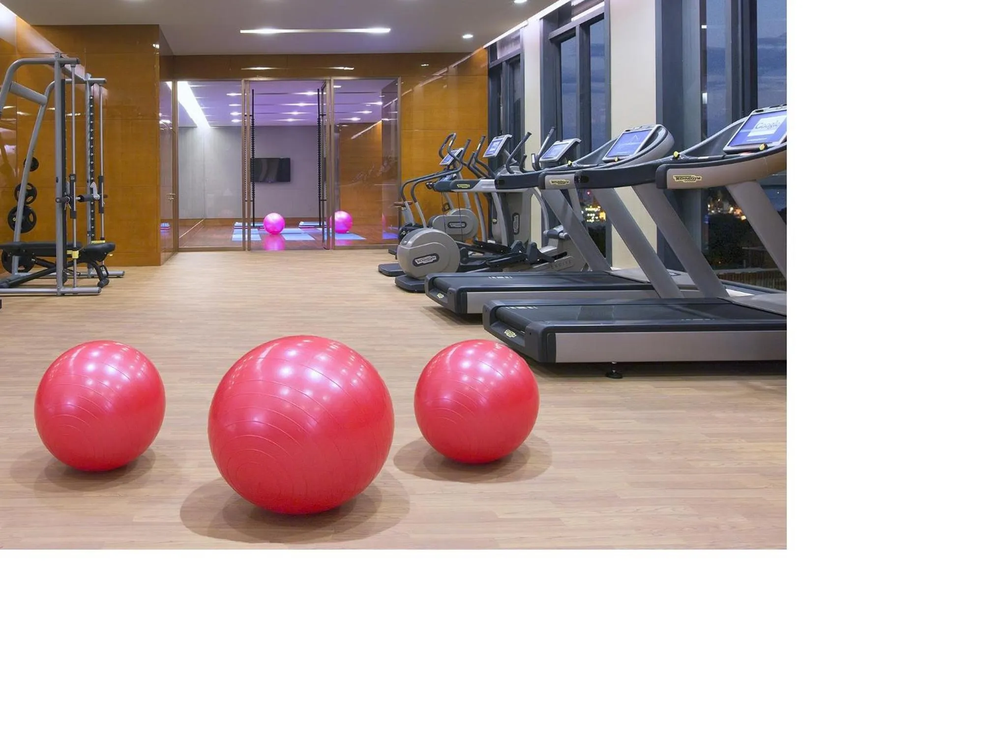 Fitness centre/facilities in Wanda Vista Tianjin