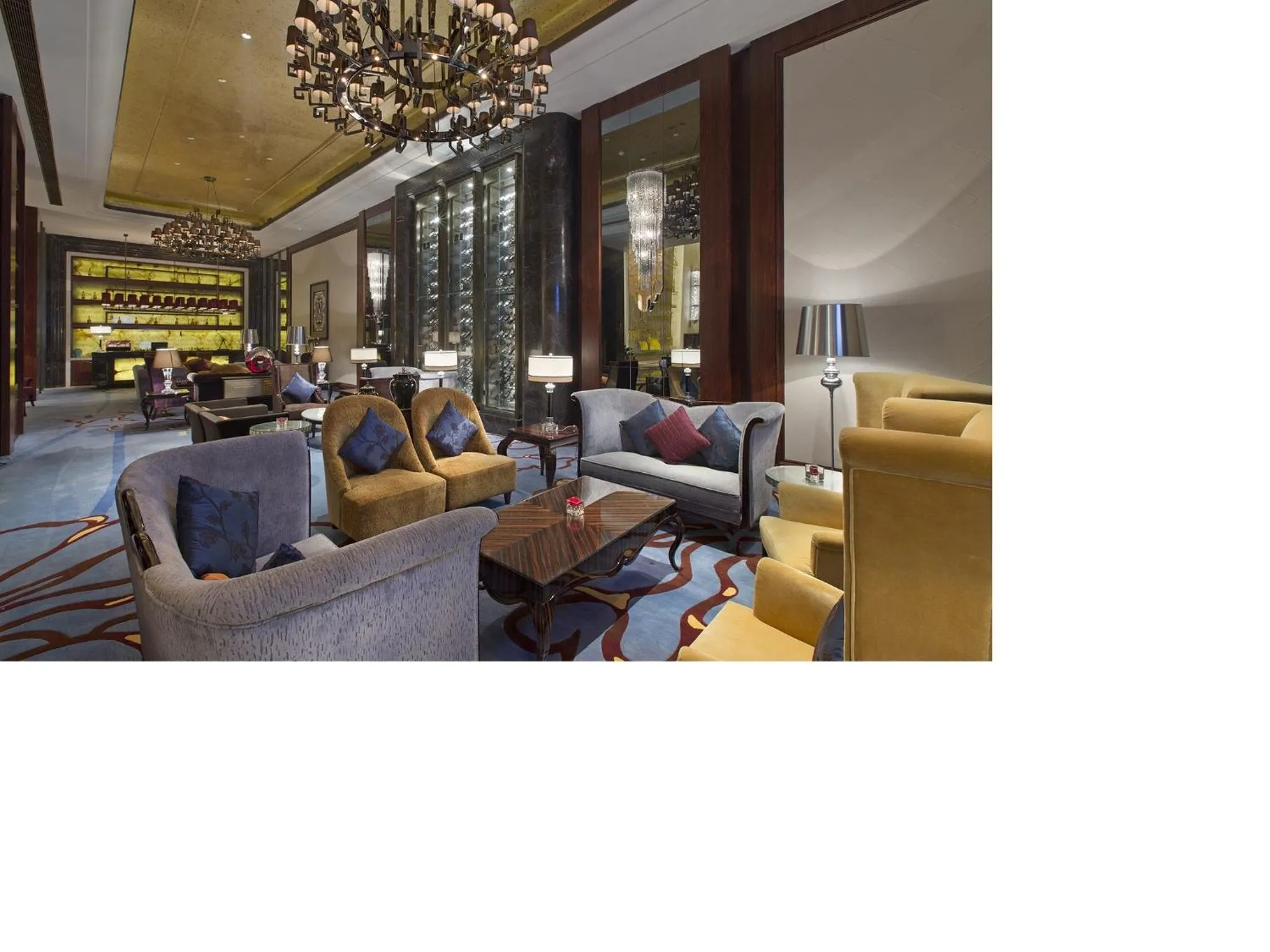 Lobby or reception in Wanda Vista Tianjin