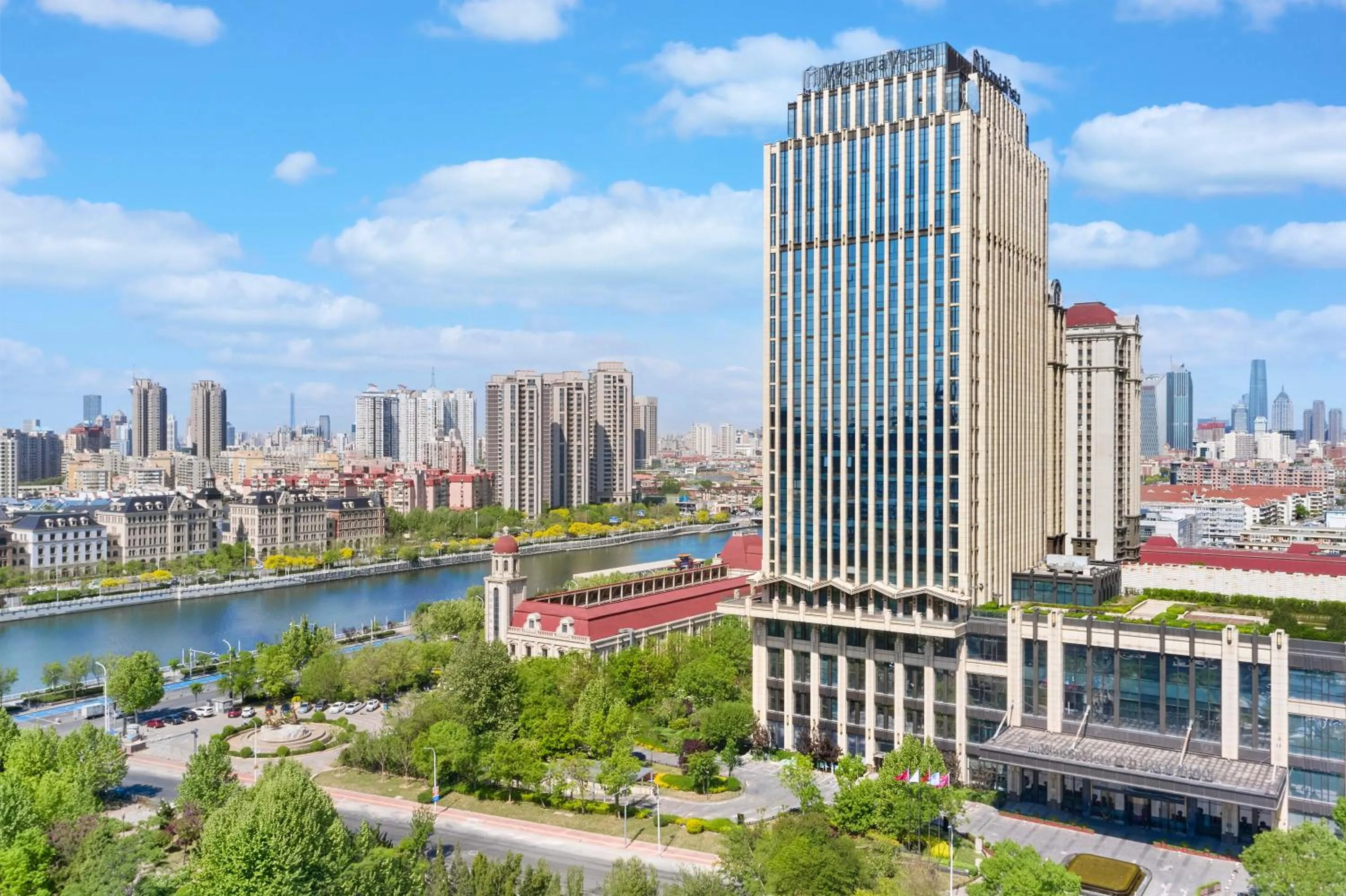 Property building in Wanda Vista Tianjin