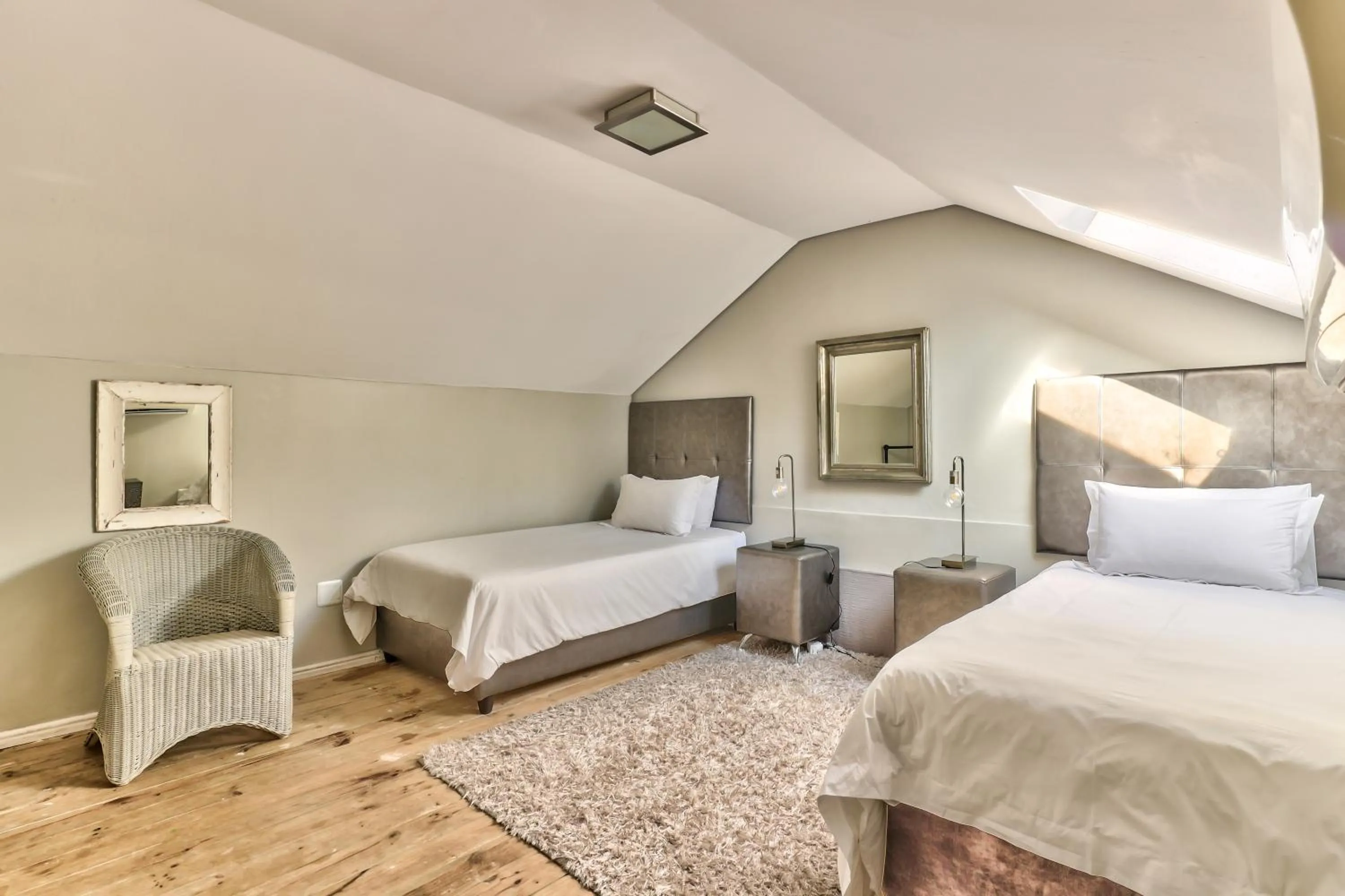 Bed in Heritage Square Apartments