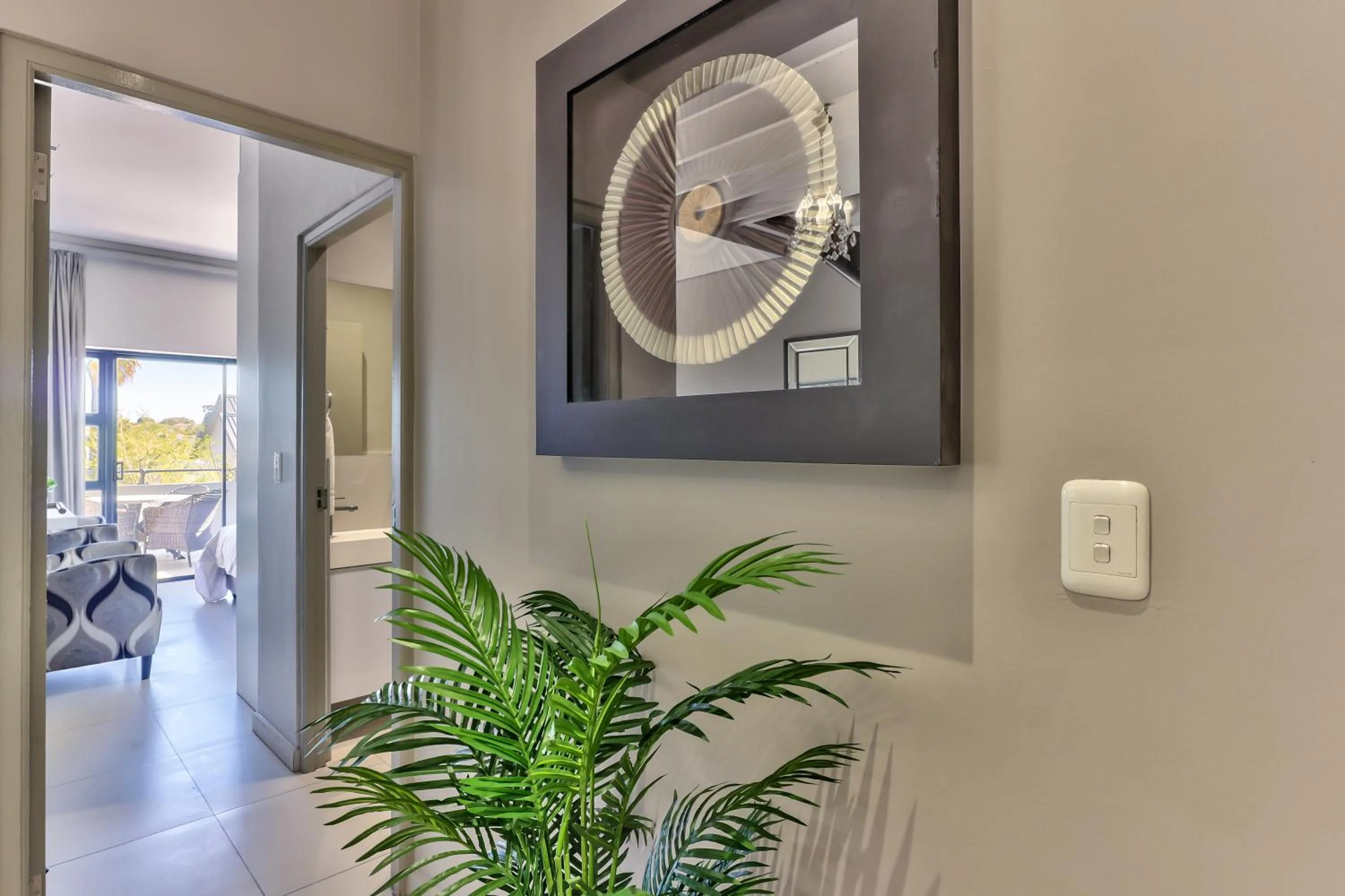 Decorative detail in Heritage Square Apartments