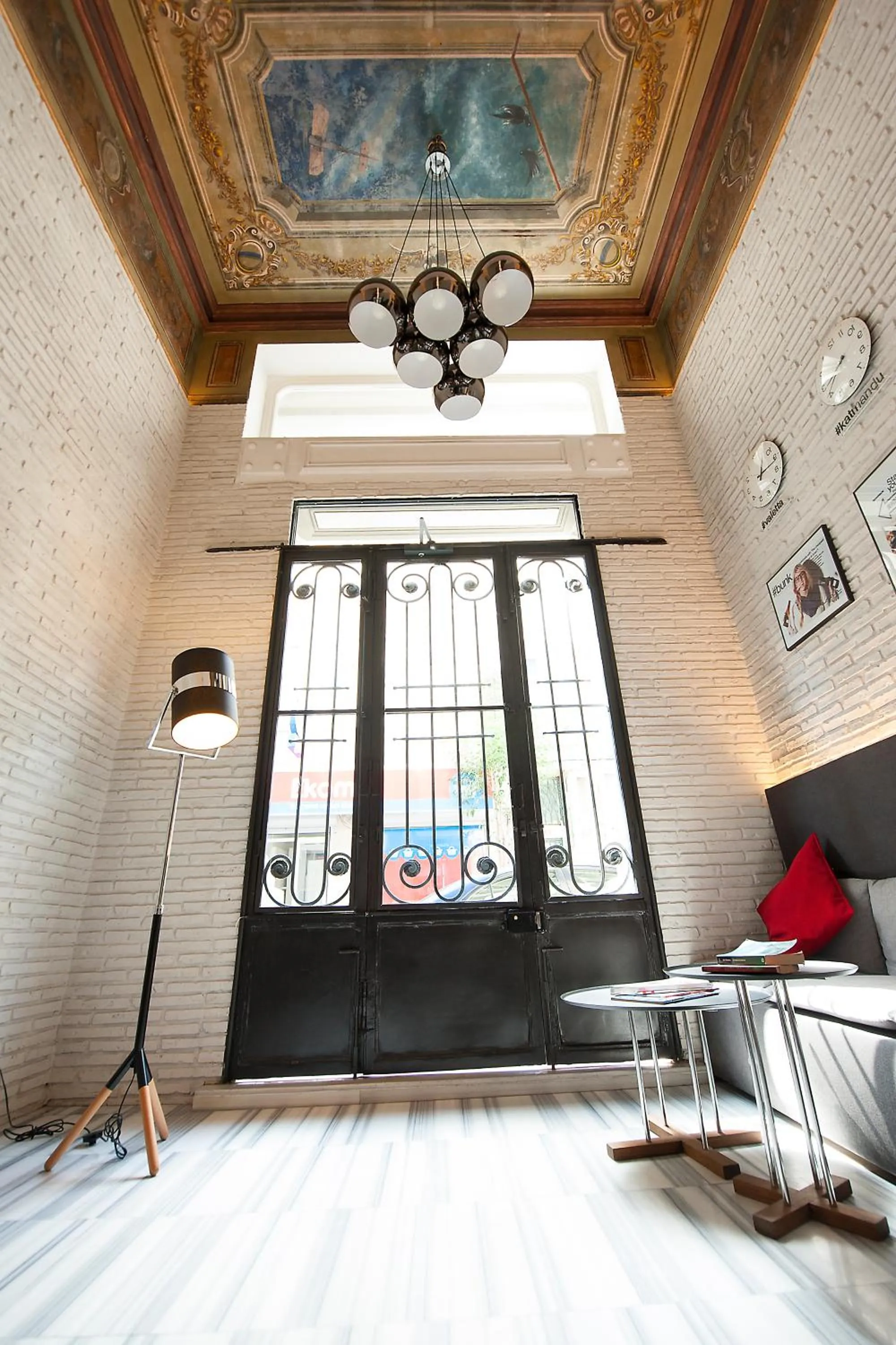 Facade/entrance in Wabi Hostels