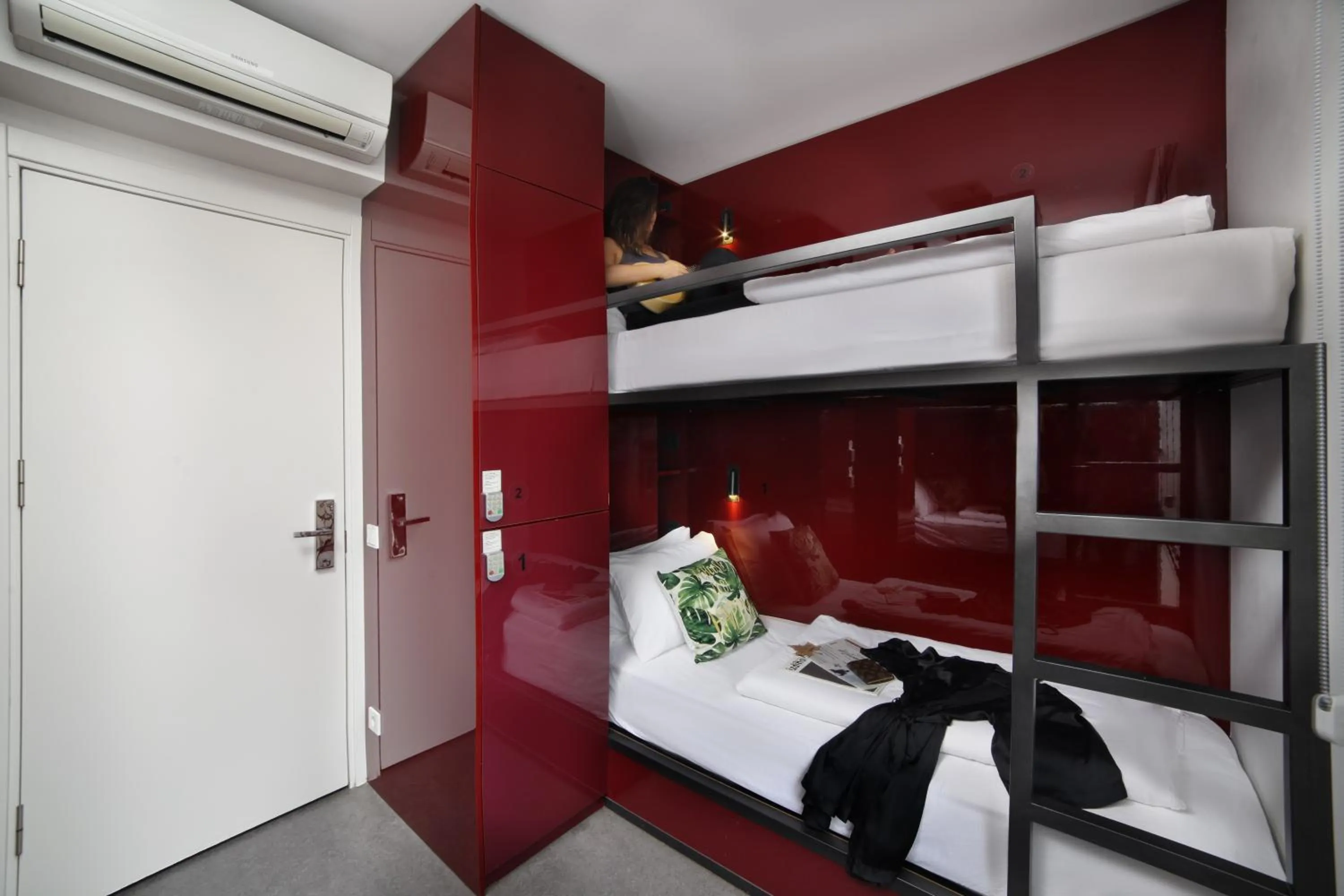 bunk bed, Bed in Wabi Hostels