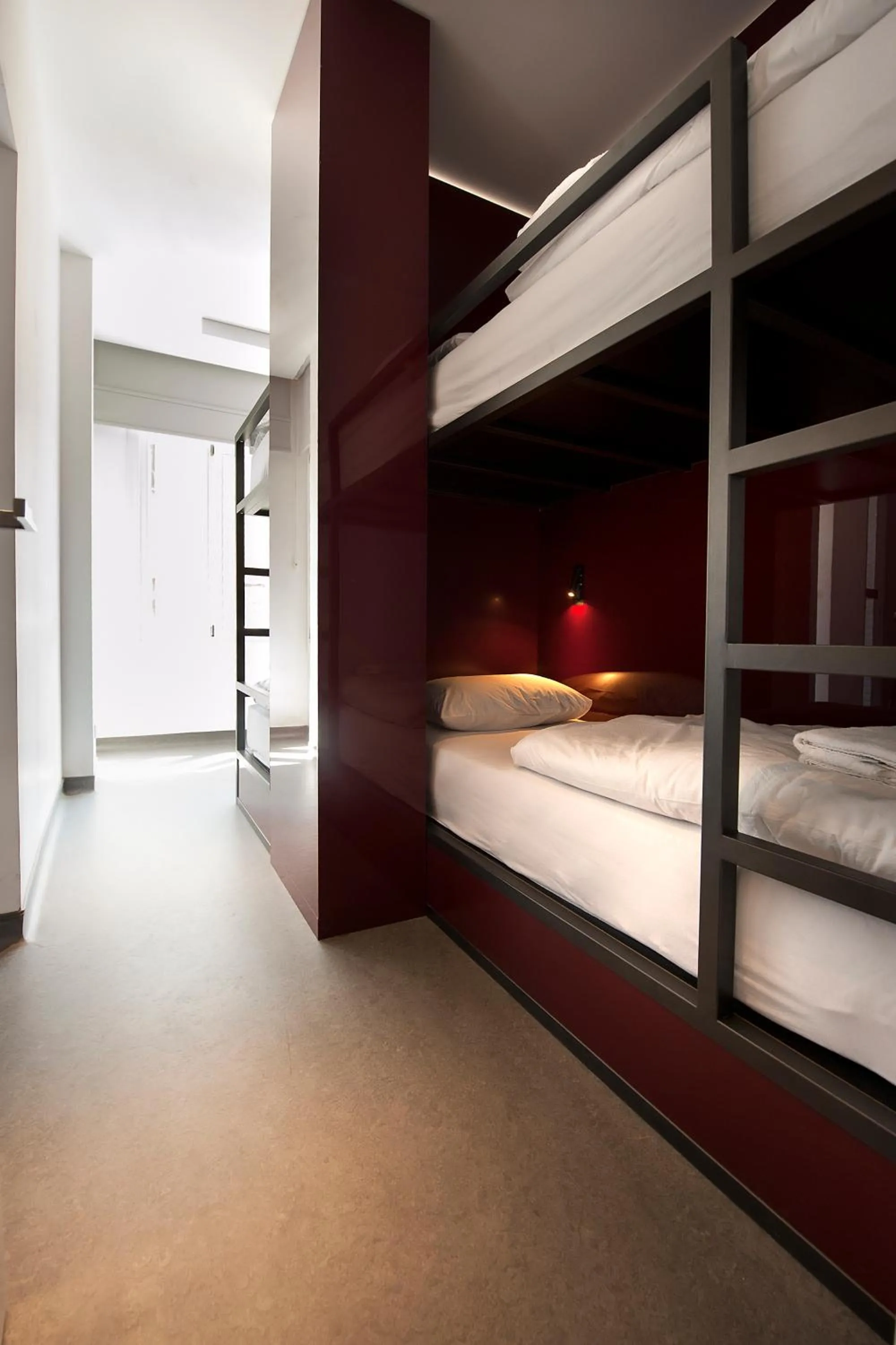 Decorative detail, Bed in Wabi Hostels