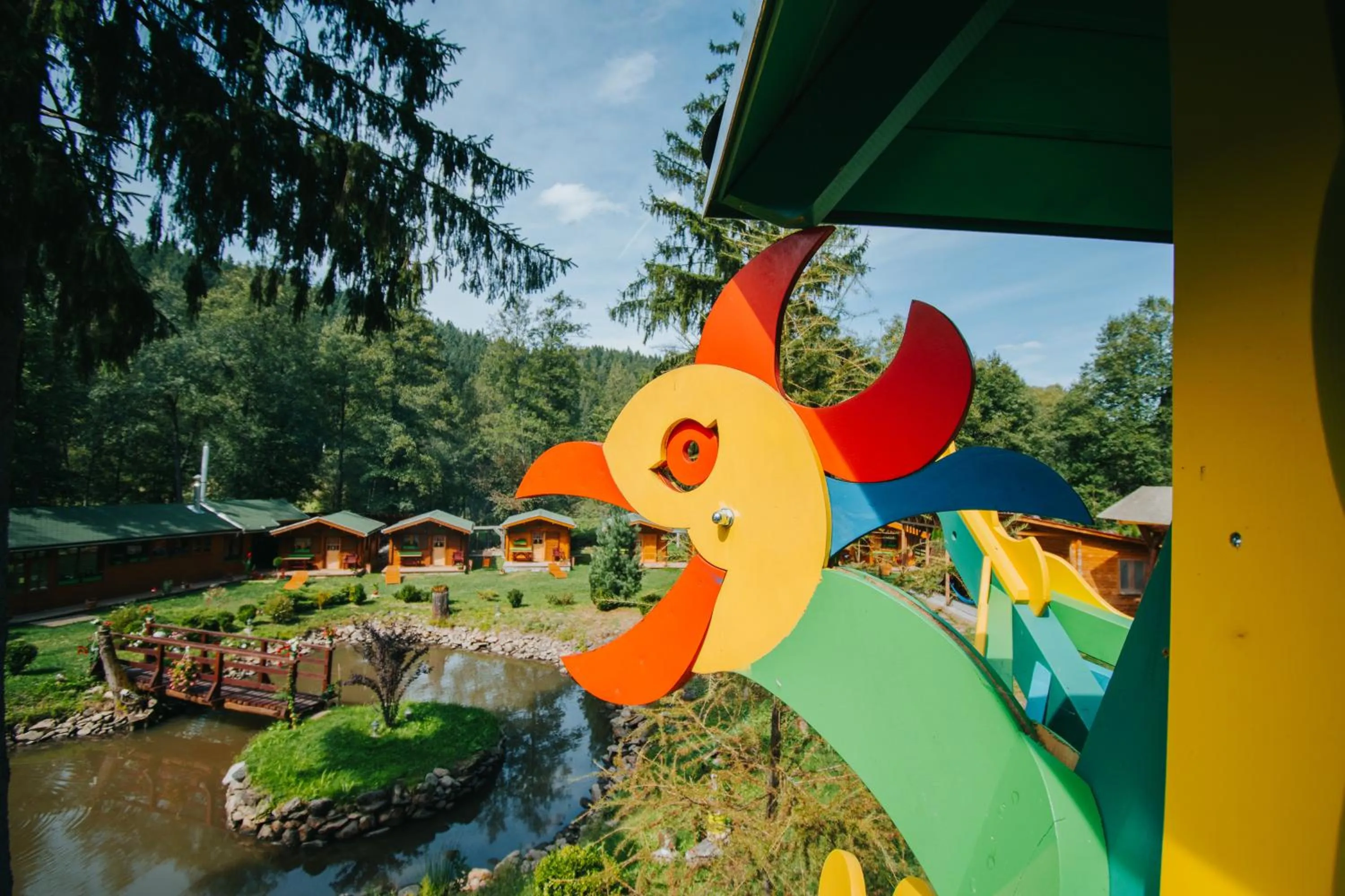 Children play ground in Vidra Park
