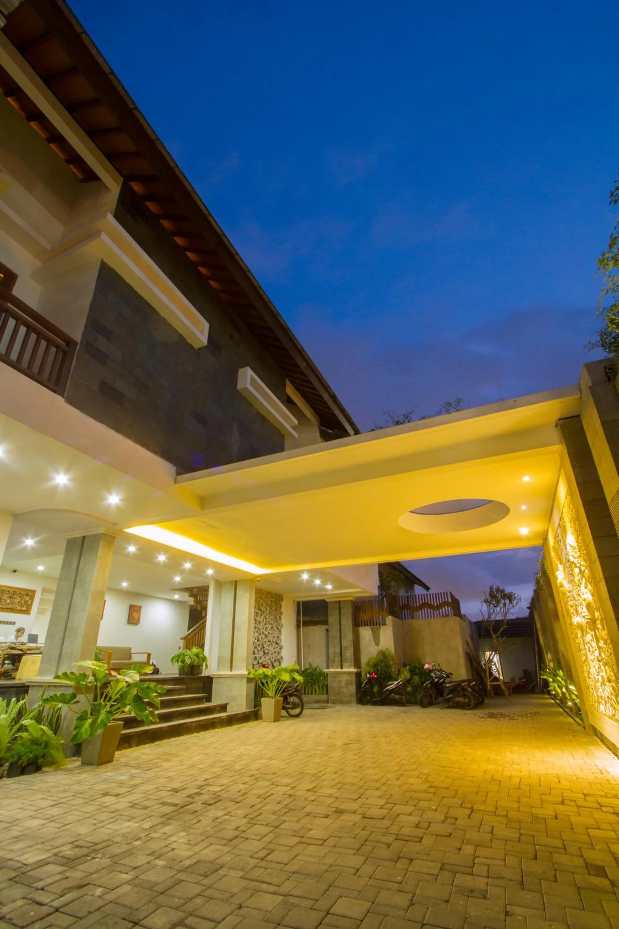 Facade/entrance in Delu Villas & Suite