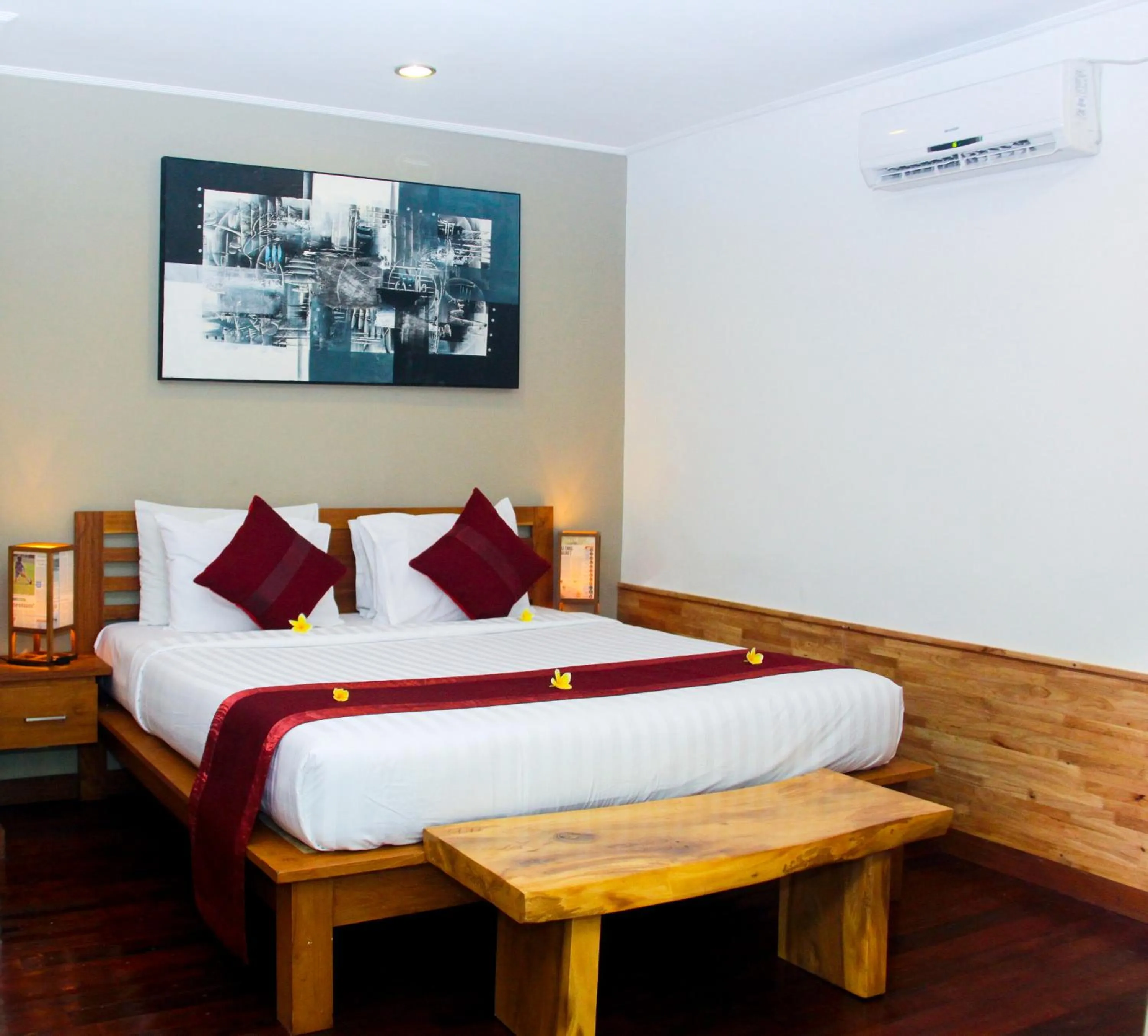 Bedroom, Bed in Delu Villas & Suite