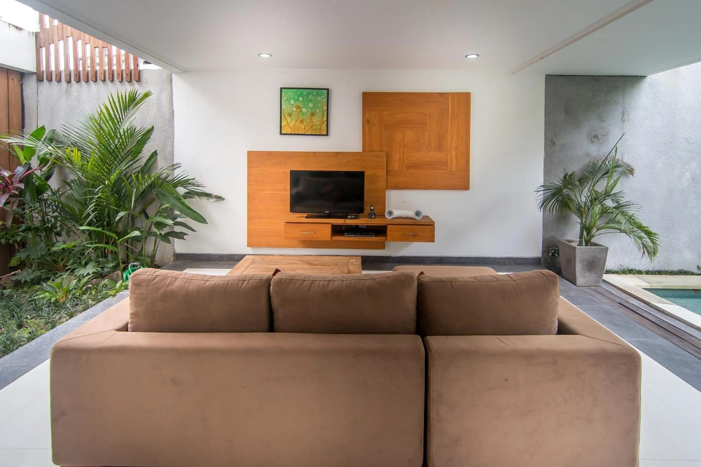 Living room in Delu Villas & Suite