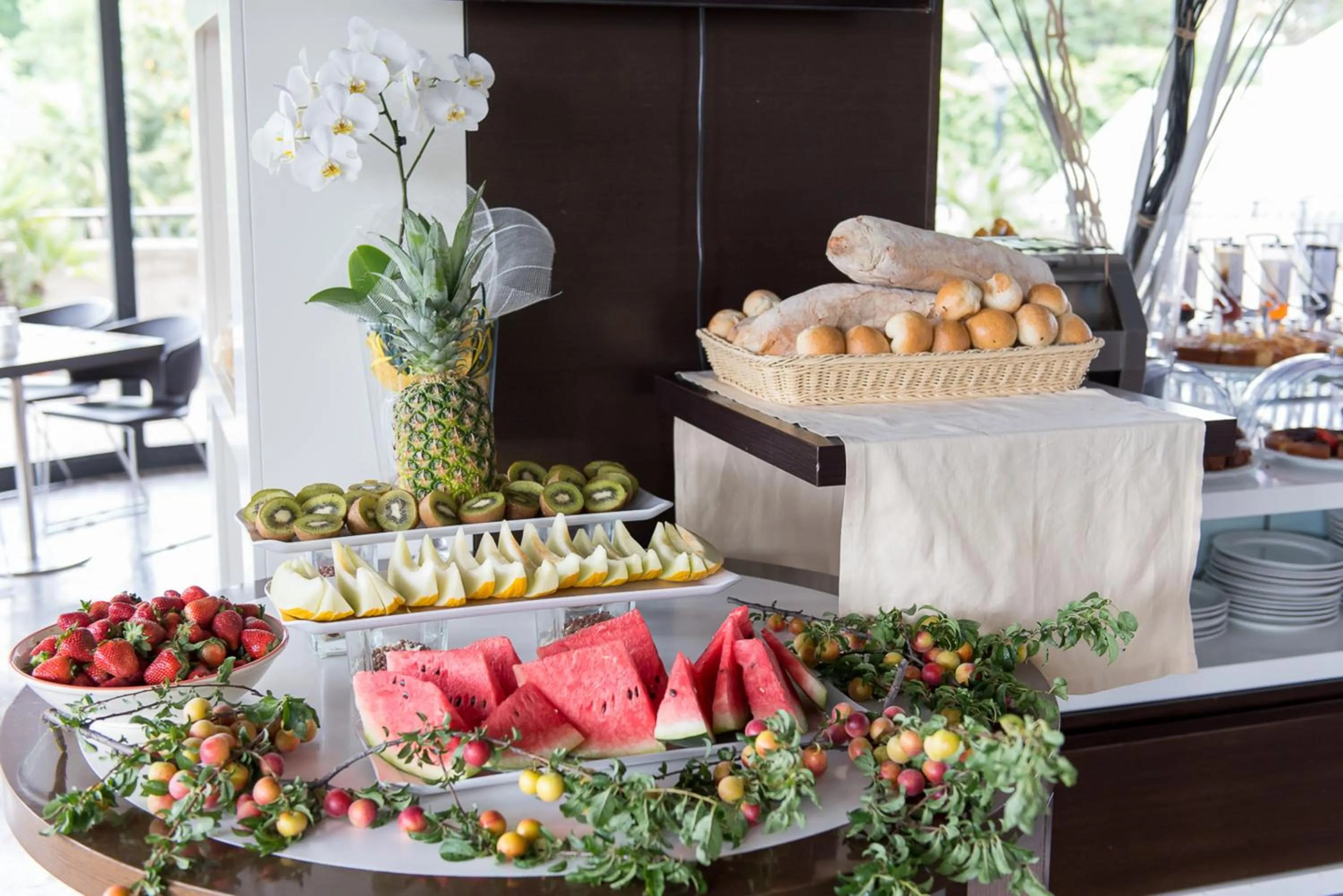 Food close-up in Sotel Nomentana Roma