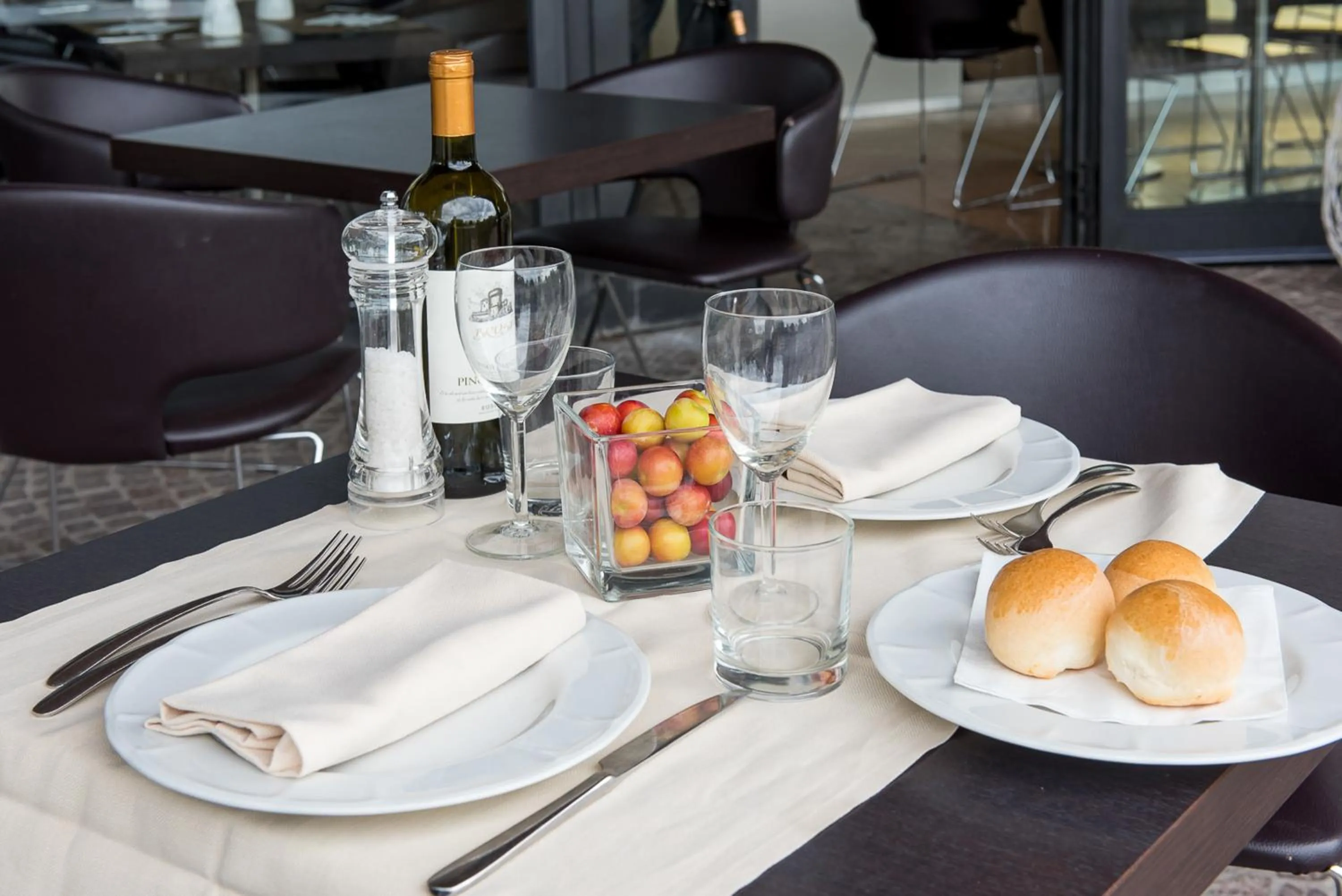 Food close-up in Sotel Nomentana Roma