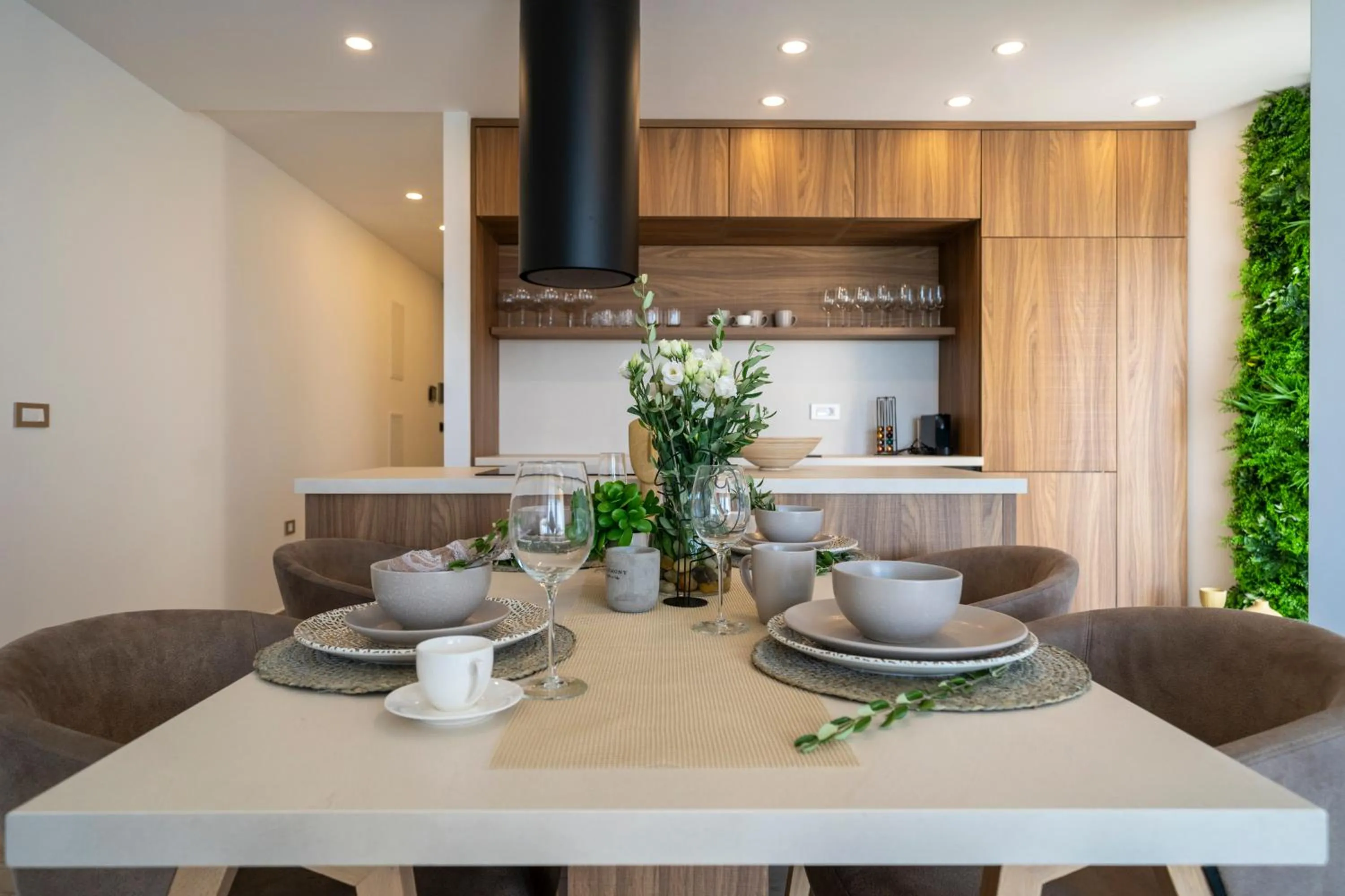 Dining area in DʻArt Villa