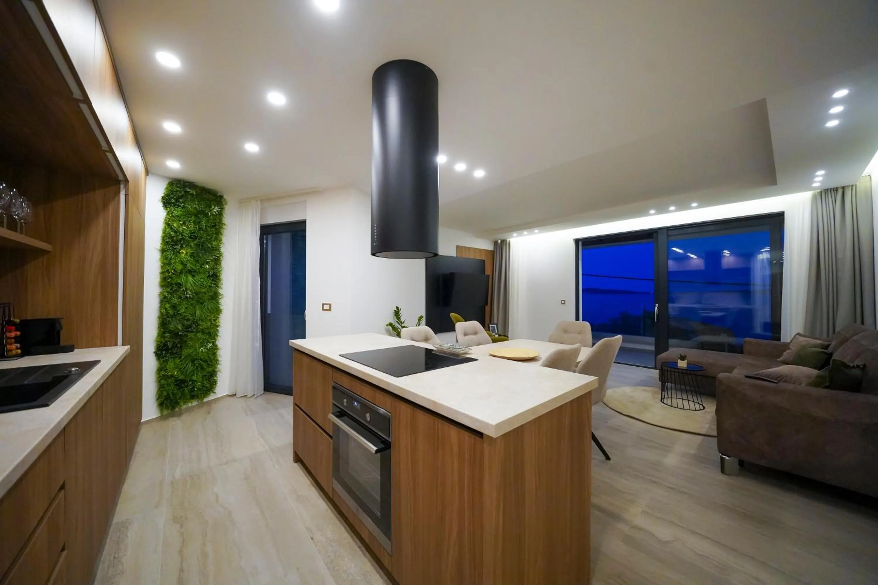 kitchen in DʻArt Villa