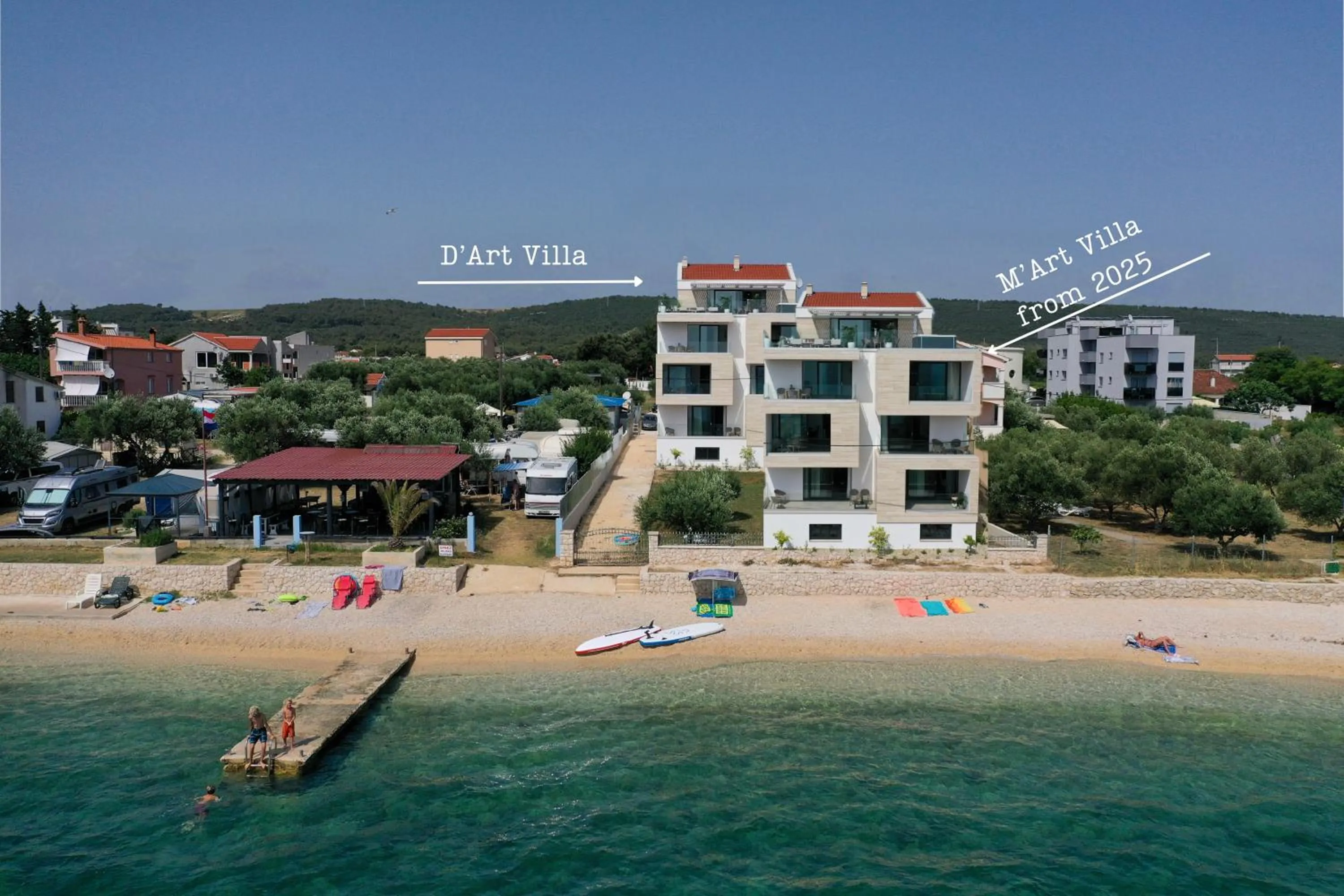 Property building in DʻArt Villa