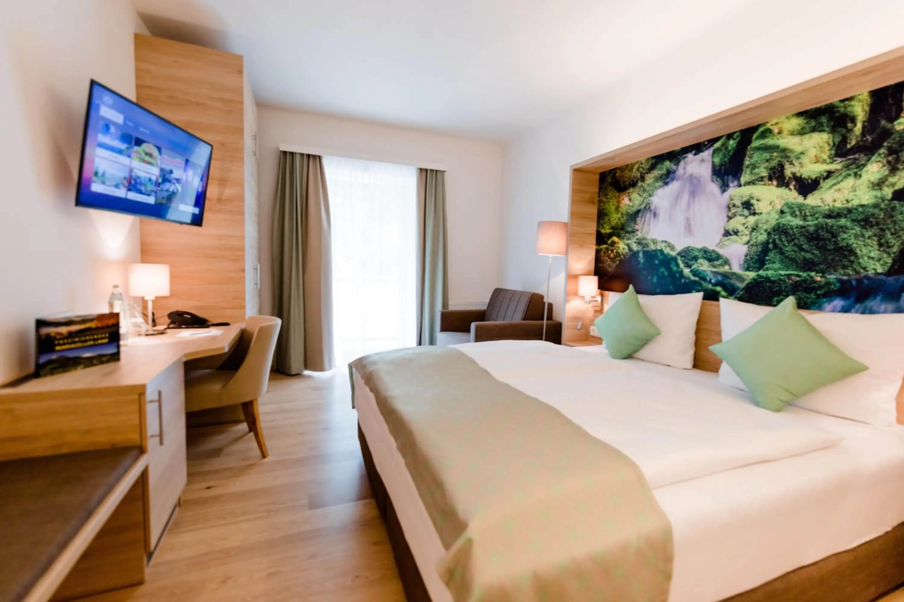 Bed in R&R Residenzen HOTEL