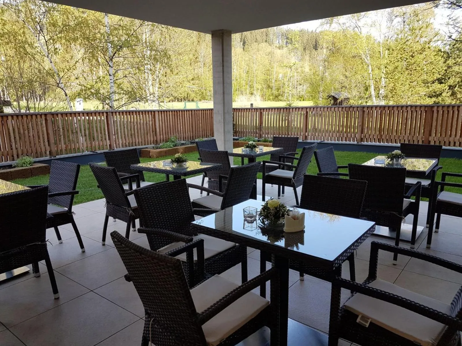 Balcony/Terrace in R&R Residenzen HOTEL