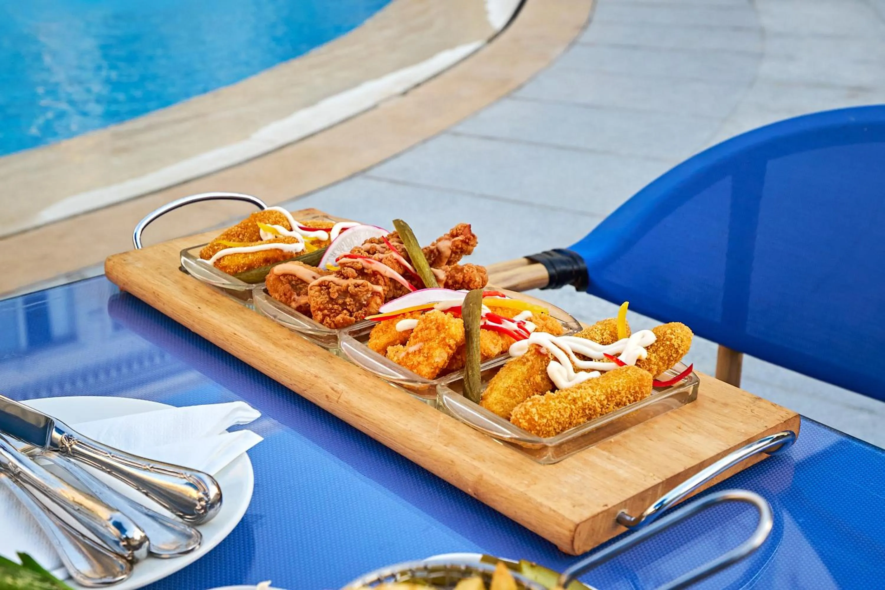 Food and drinks in Helnan Mamoura Hotel & Events Center