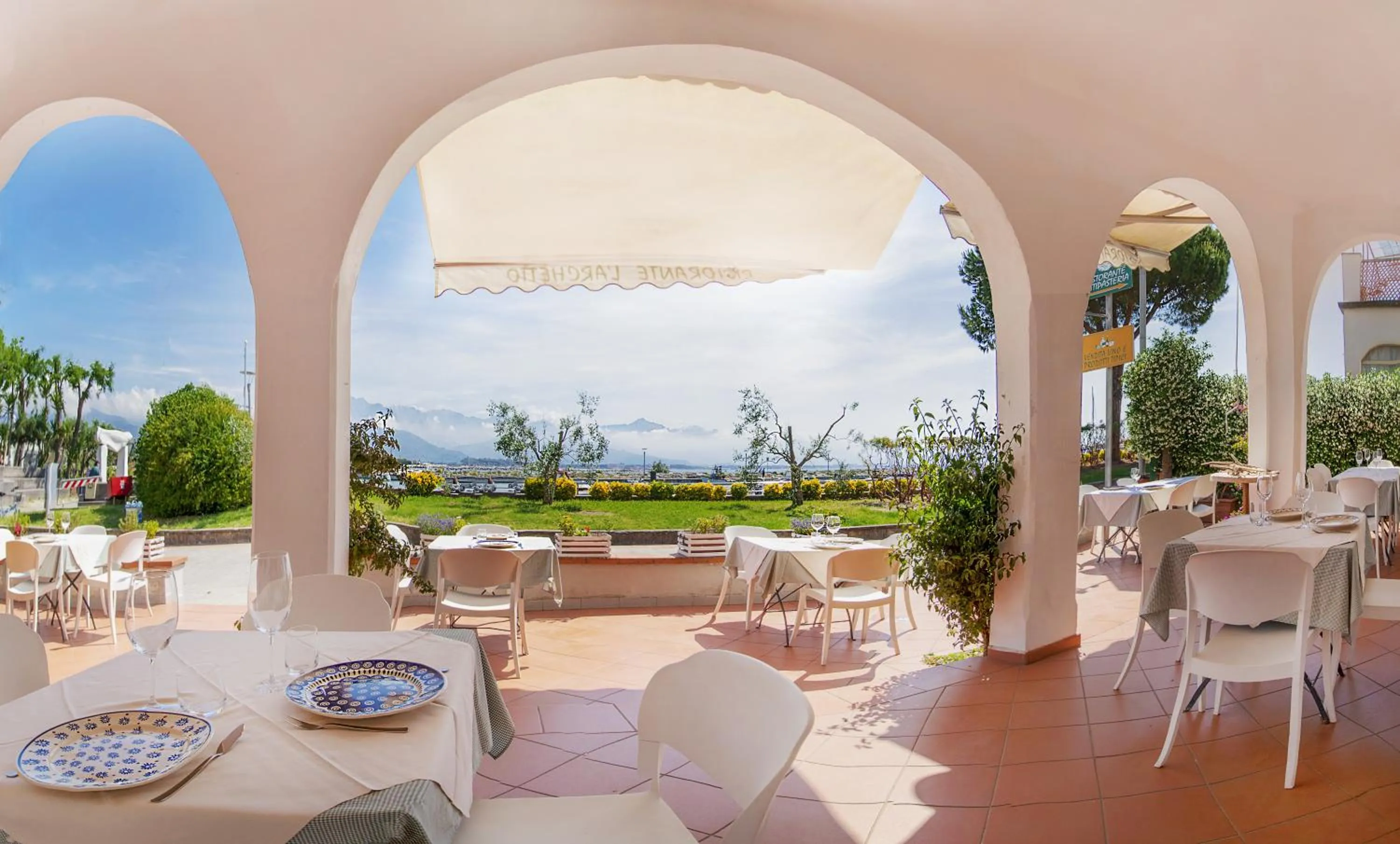 Patio in Hotel Sette Archi