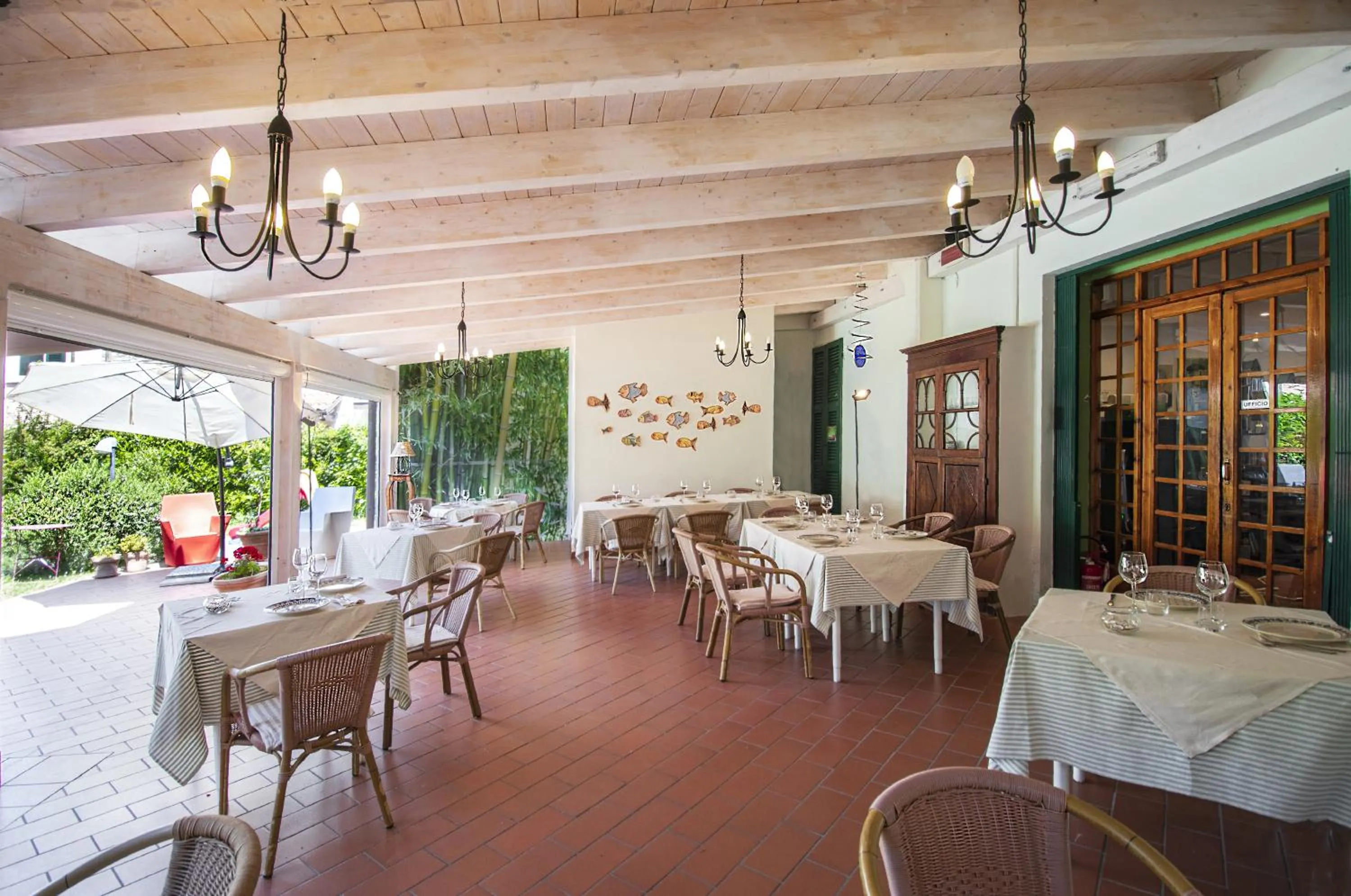 Restaurant/places to eat in Hotel Sette Archi