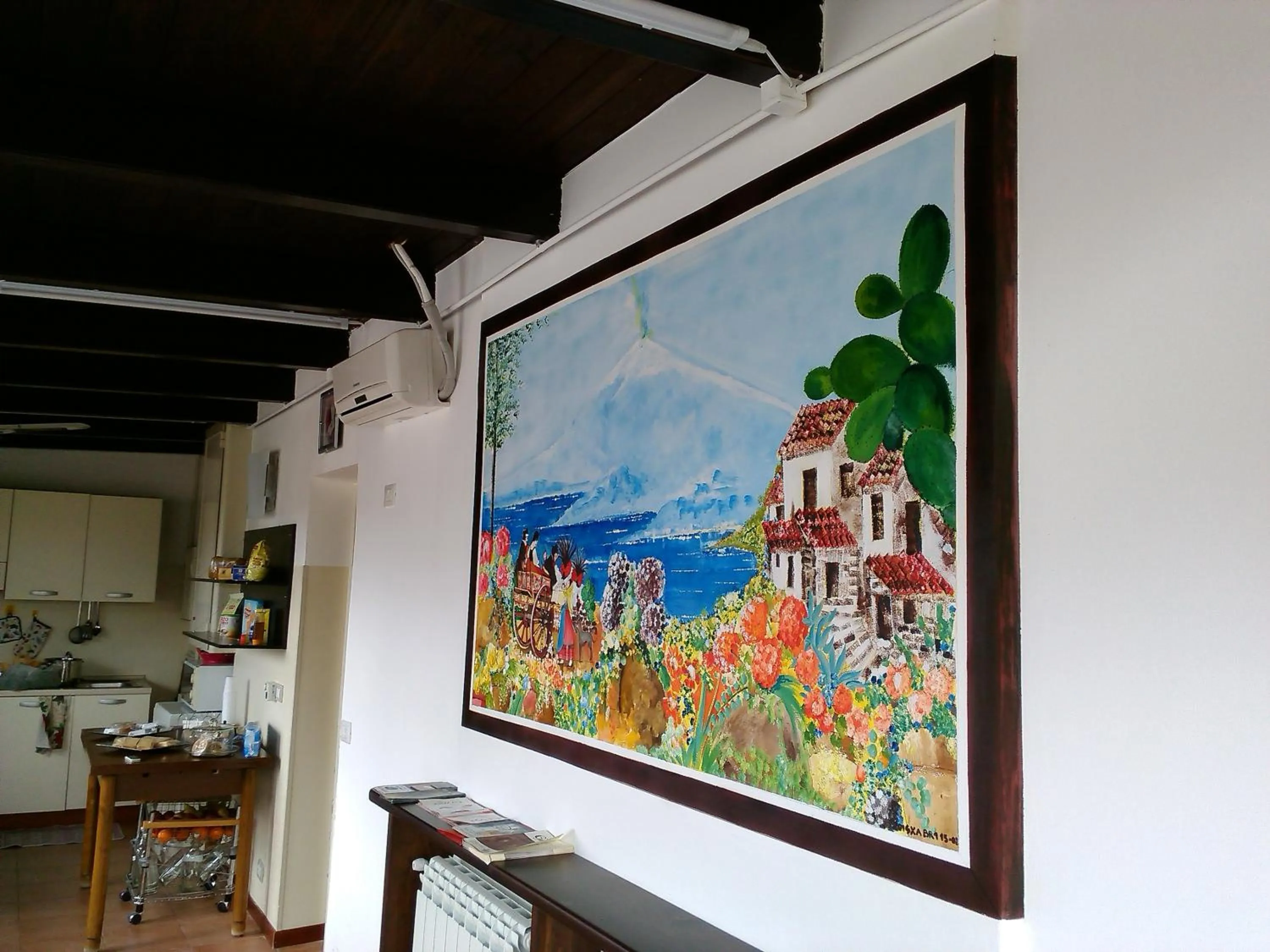 Communal lounge/ TV room in B&B Panoramic