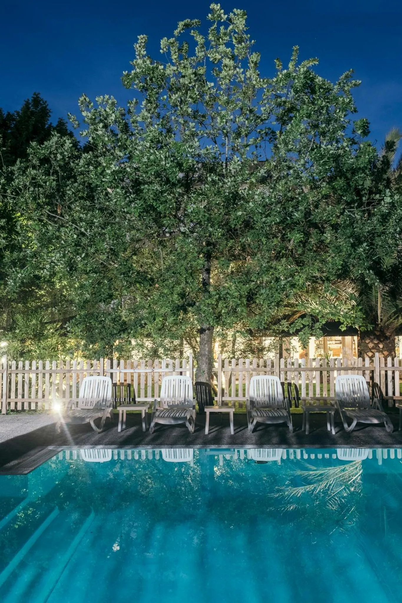 Swimming pool in Hotel La Bussola