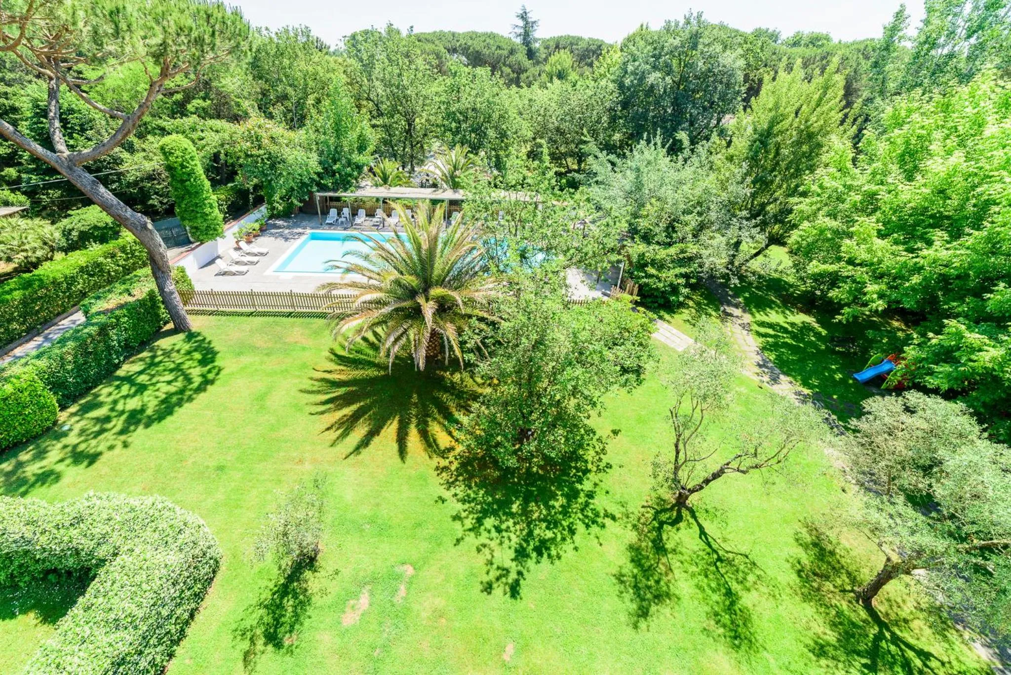 Garden in Hotel La Bussola