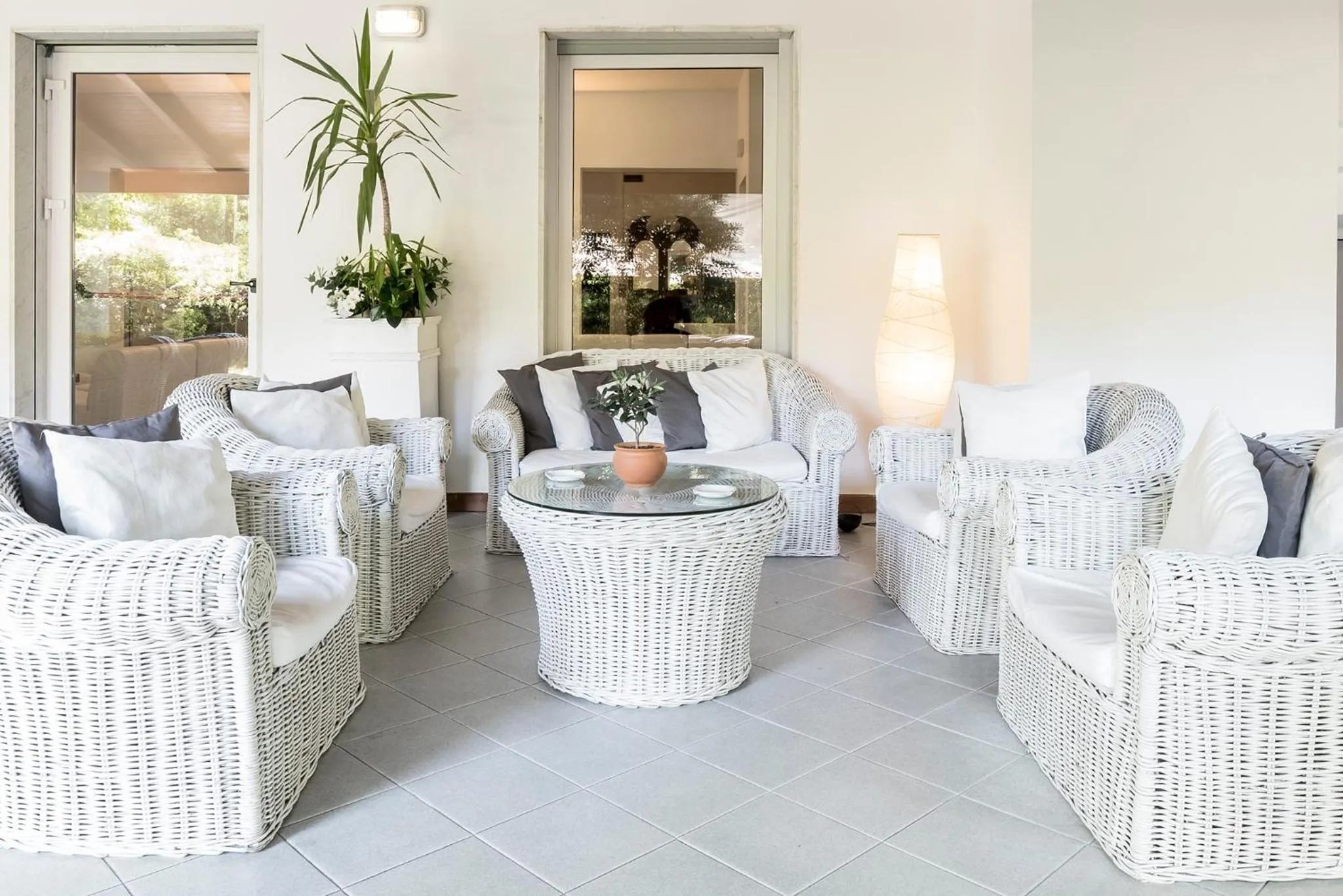 Garden in Hotel La Bussola