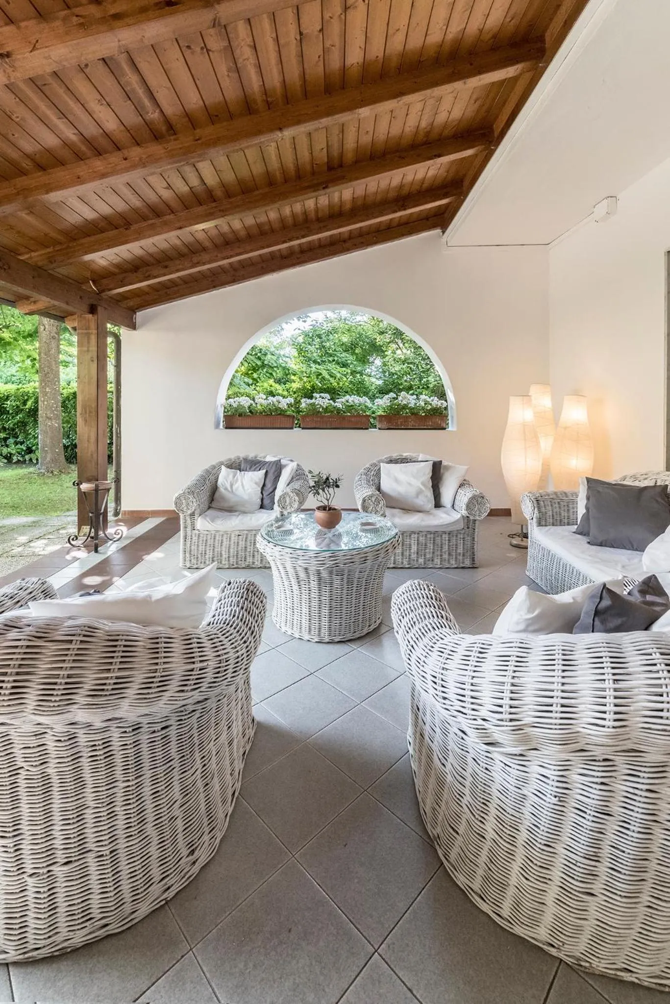 Balcony/Terrace in Hotel La Bussola