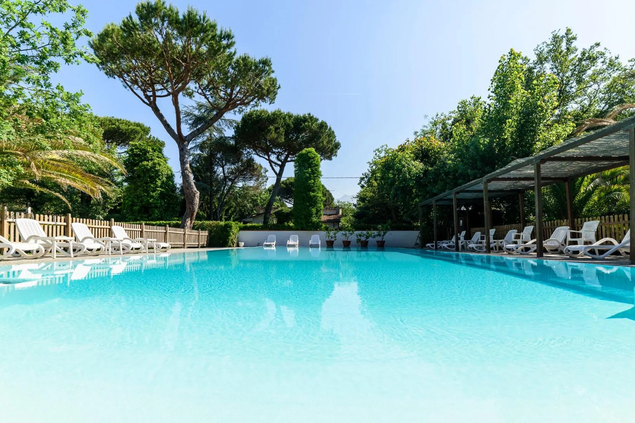 Hot Tub in Hotel La Bussola
