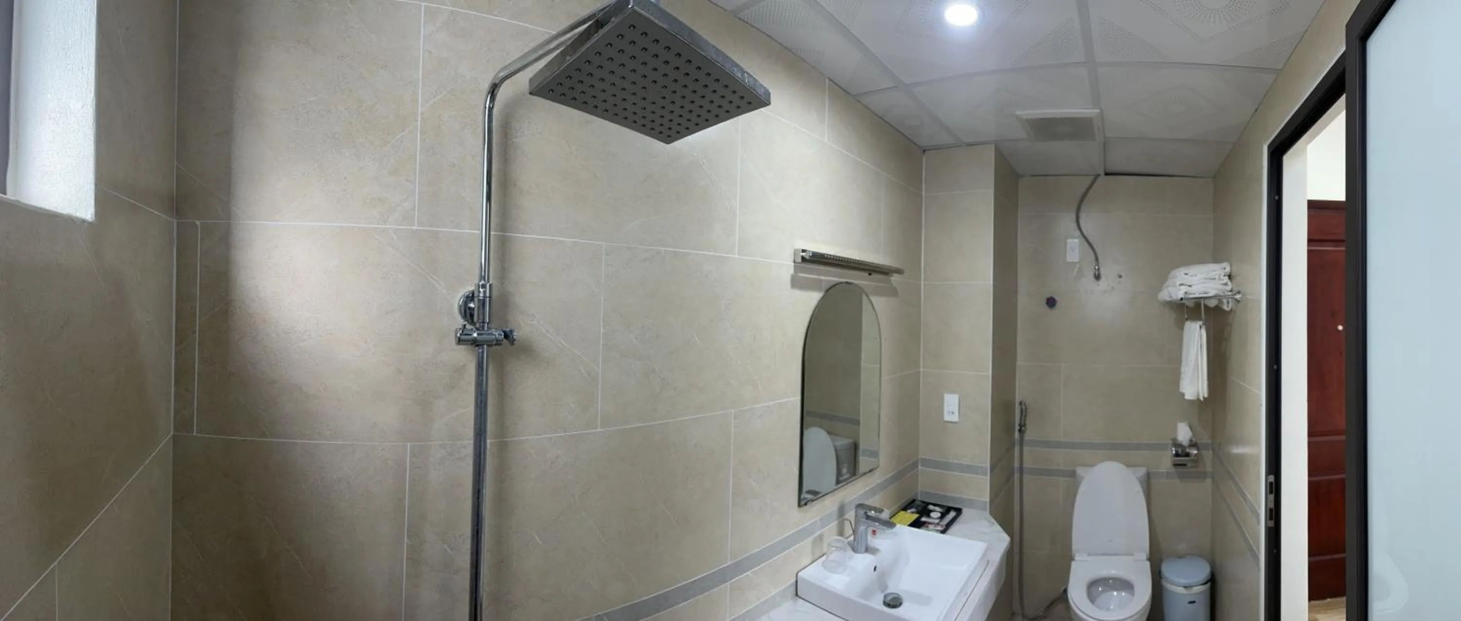 Bathroom in CAT BA ROSALIA HOTEL