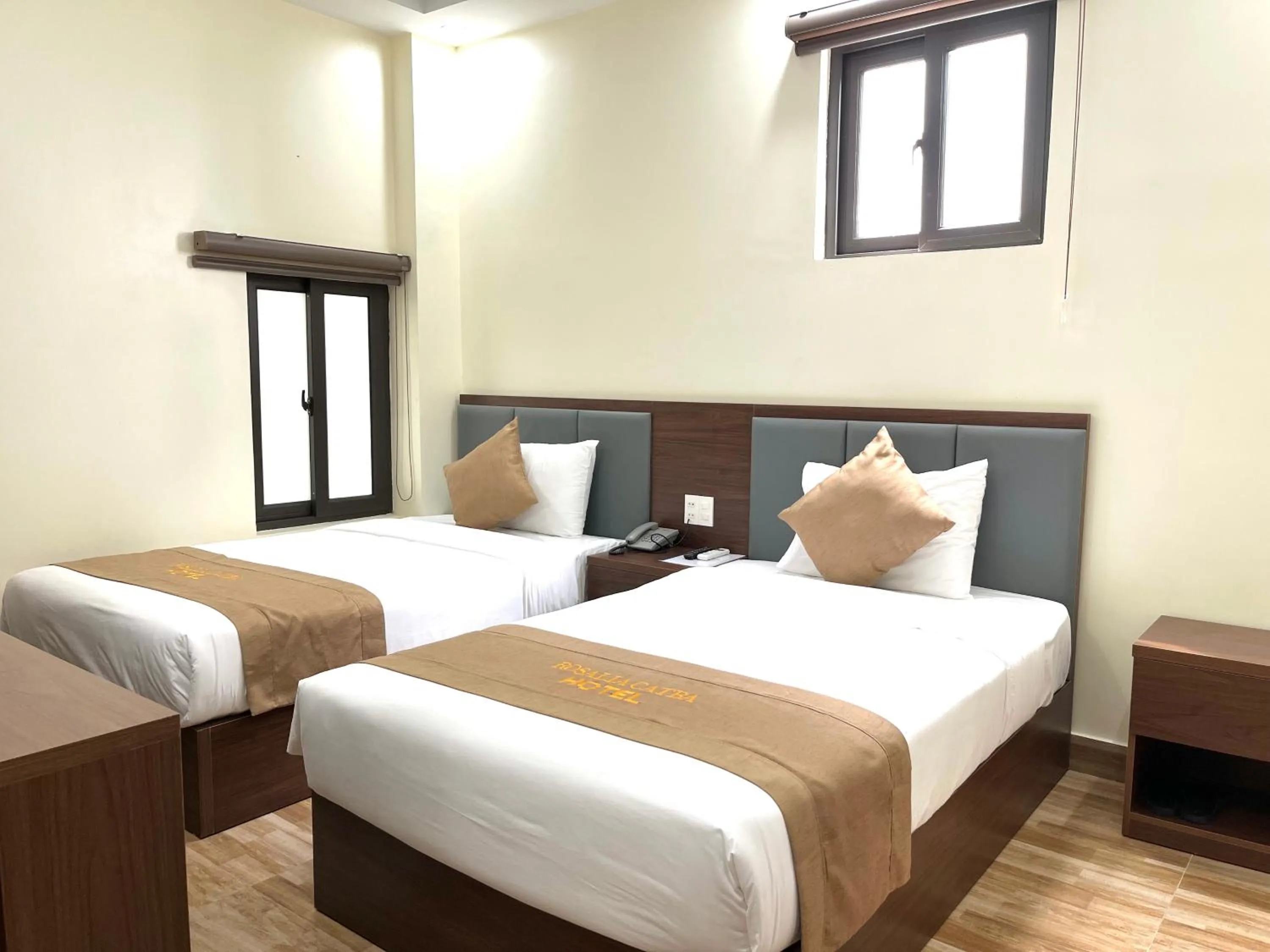 Bed in CAT BA ROSALIA HOTEL