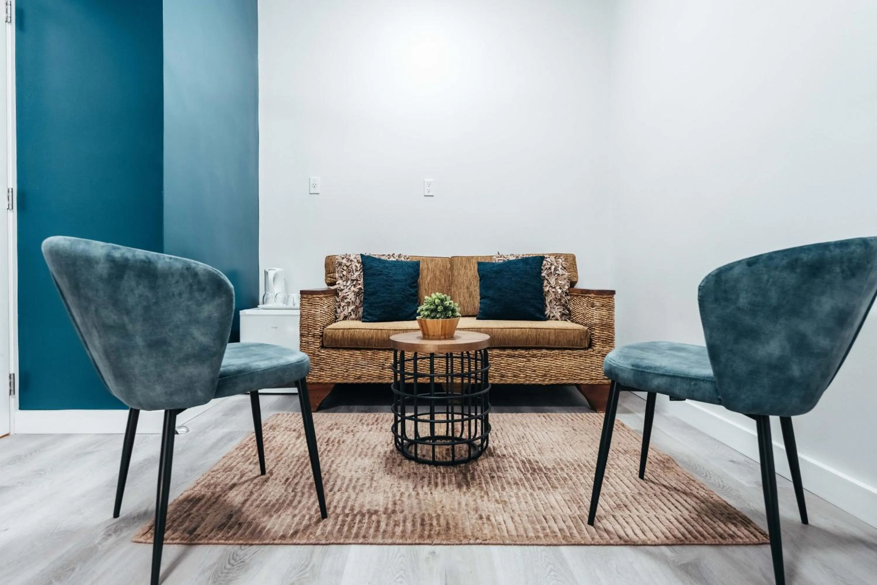 Living room in Atelier Skalo Boutique Hotel