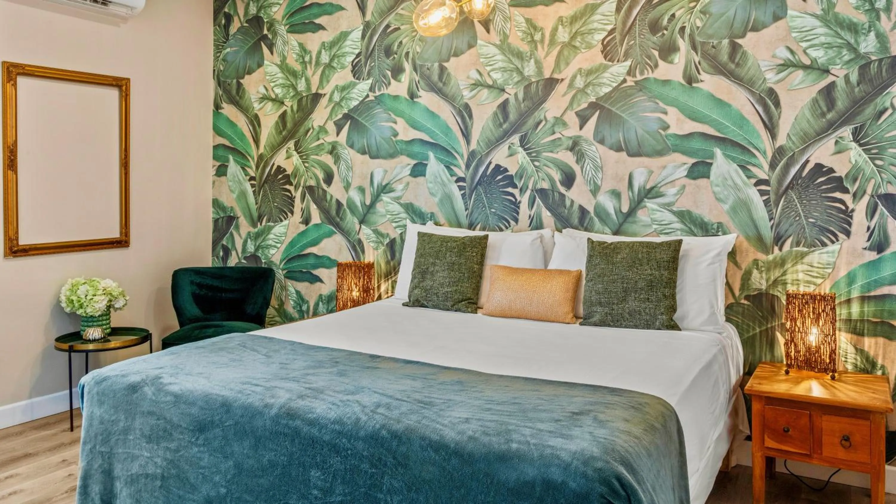 Bed in Atelier Skalo Boutique Hotel