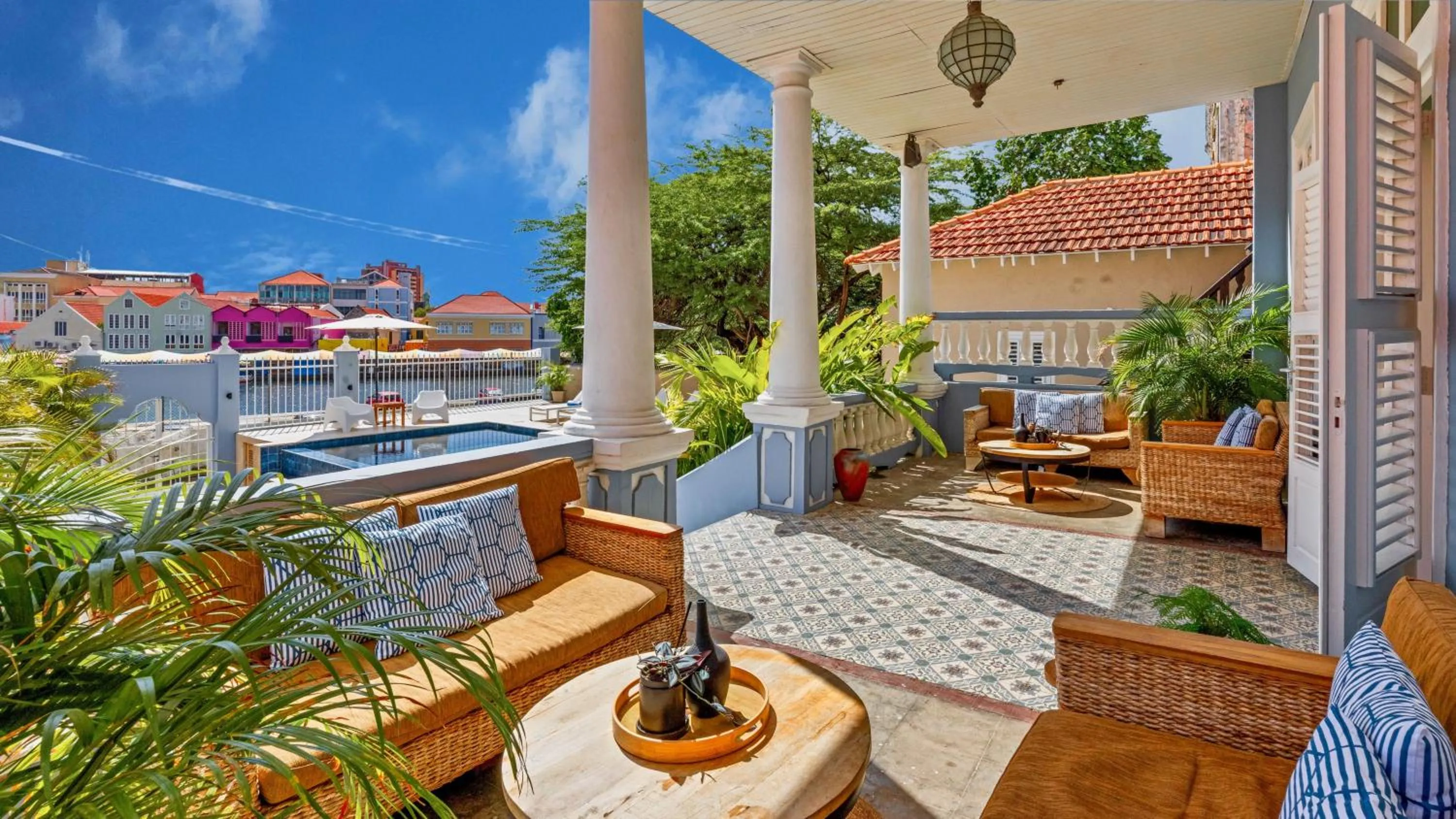 Patio in Atelier Skalo Boutique Hotel