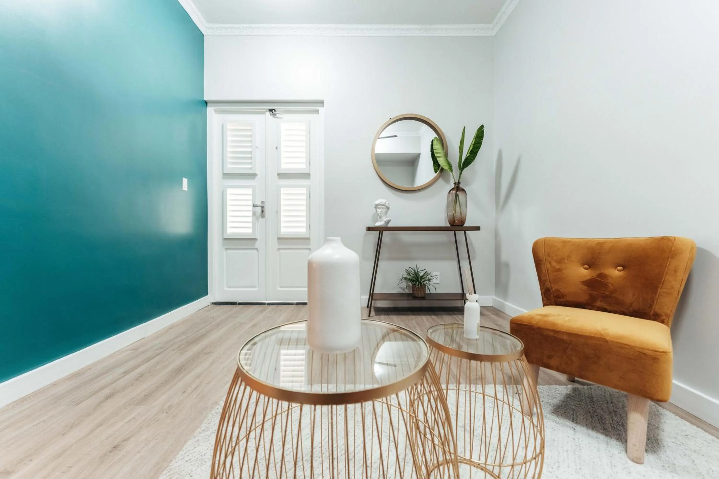 Living room in Atelier Skalo Boutique Hotel