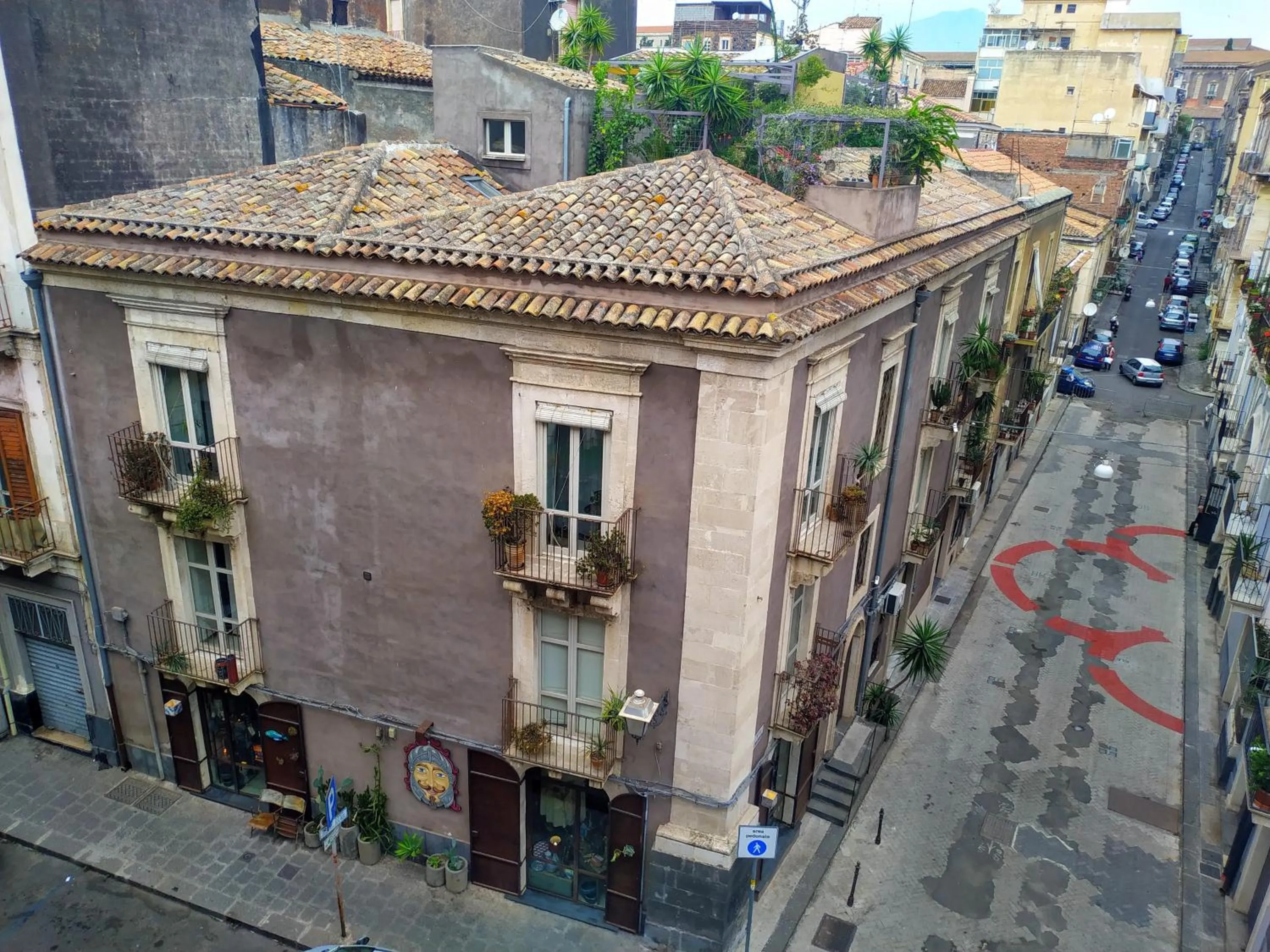 Bird's eye view in Tre Vie apARTment con terrazza