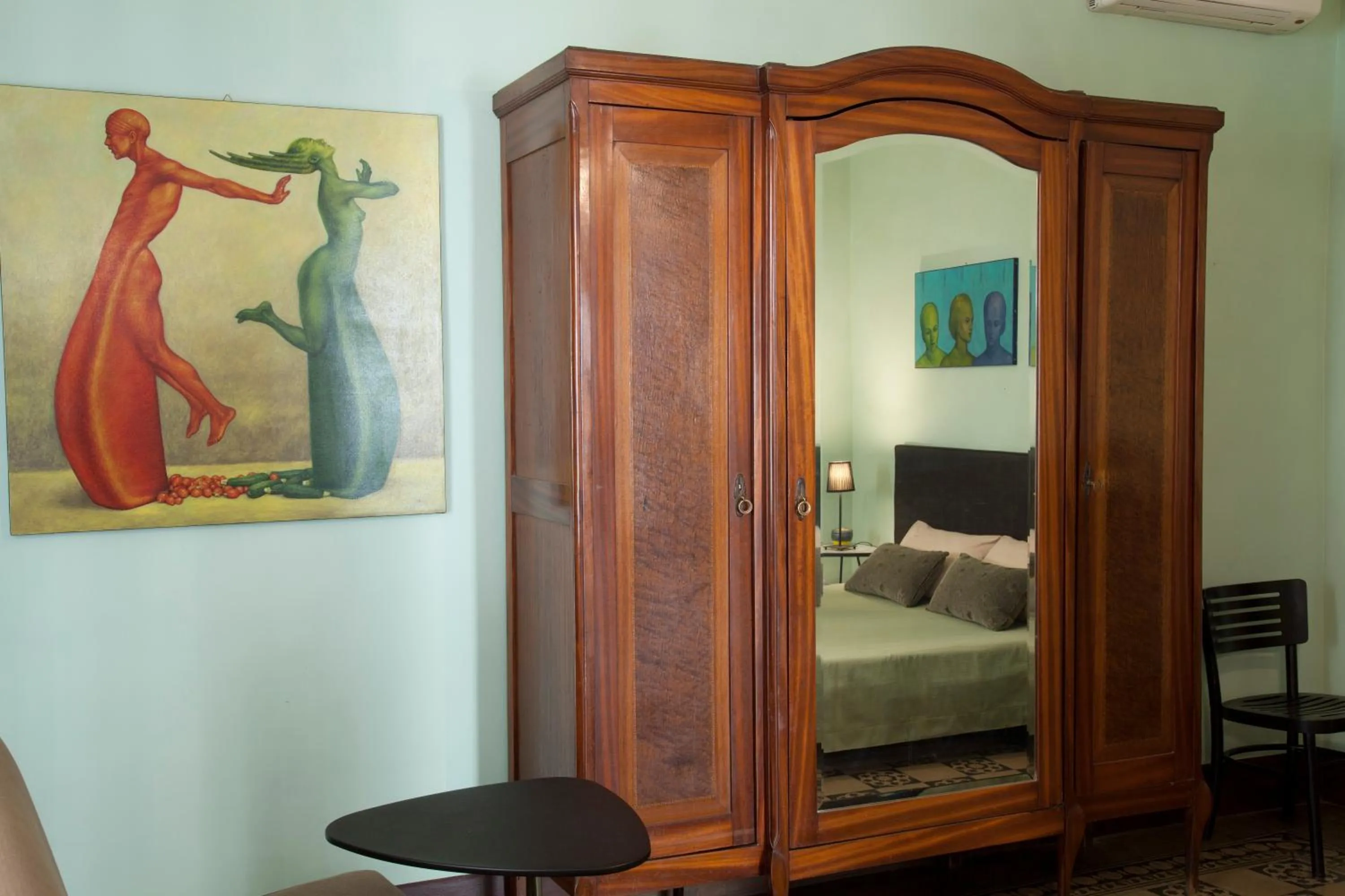 Bedroom, Bed in Tre Vie apARTment con terrazza