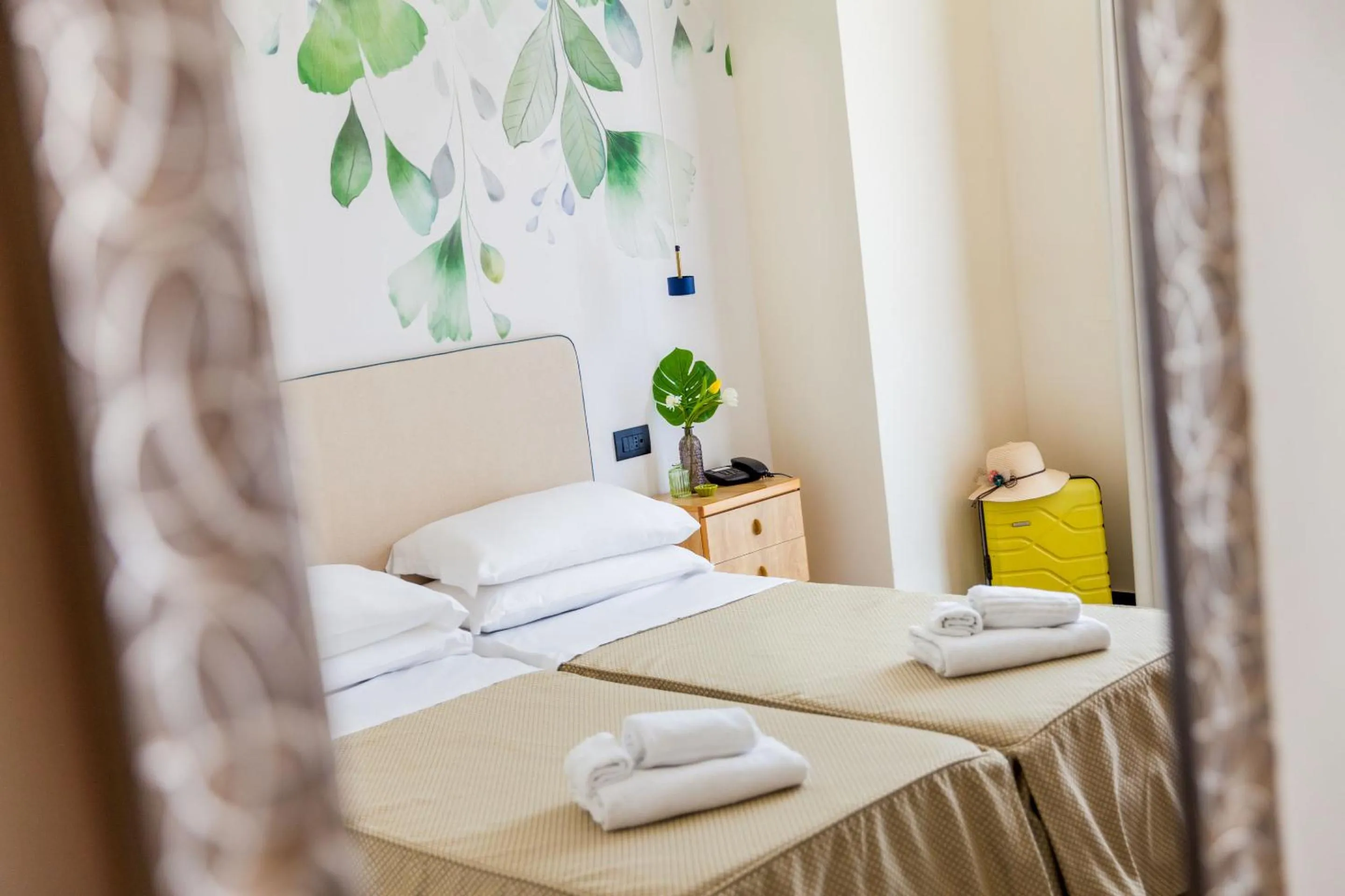 Bed in Hotel Golfo e Palme