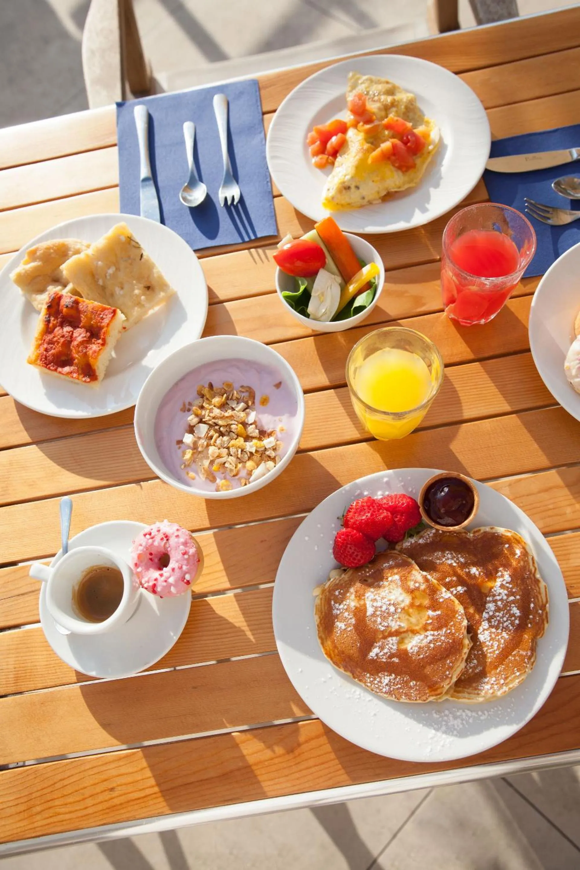 Food and drinks in Hotel Golfo e Palme