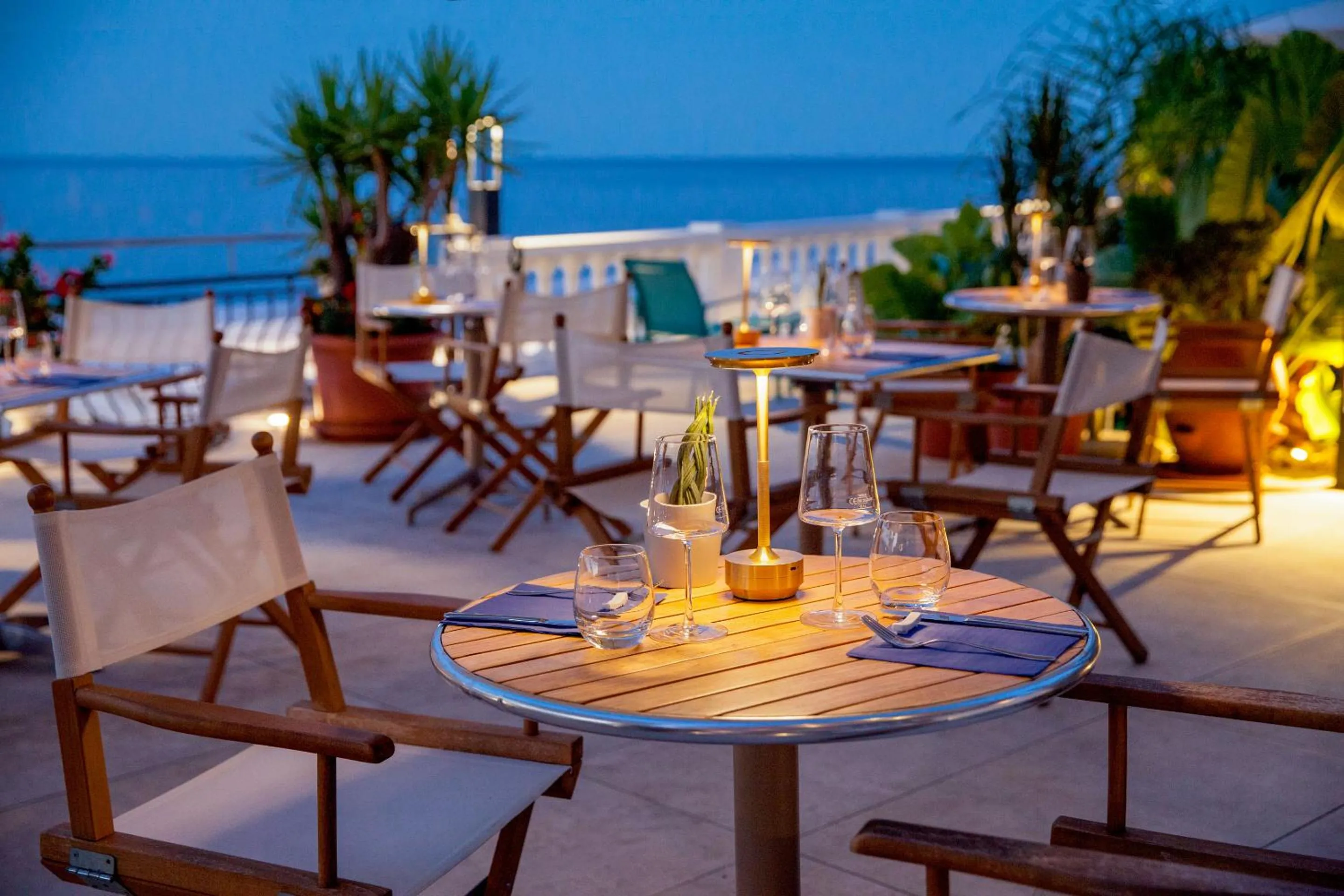 Restaurant/places to eat in Hotel Golfo e Palme