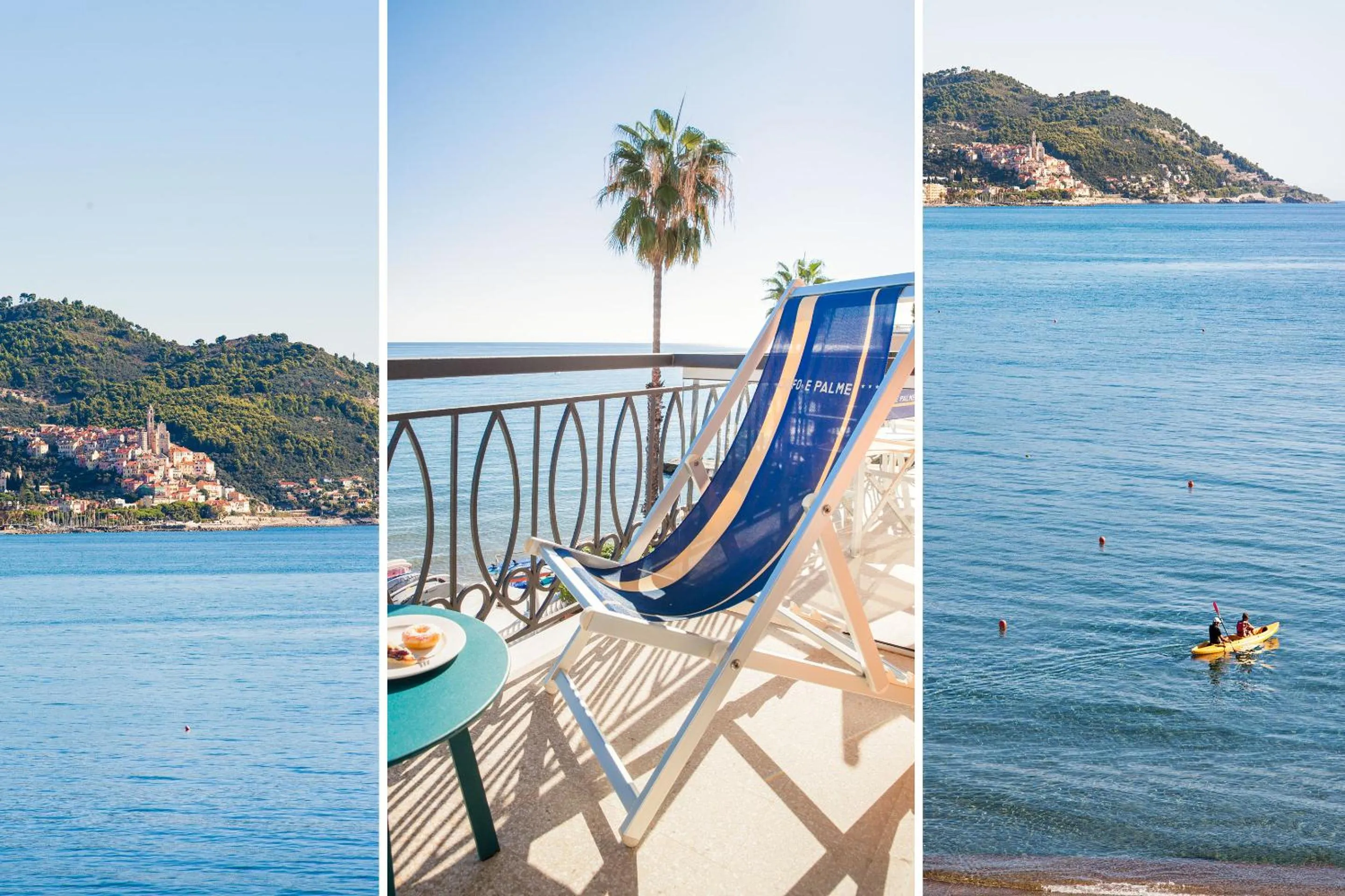 Sea view in Hotel Golfo e Palme