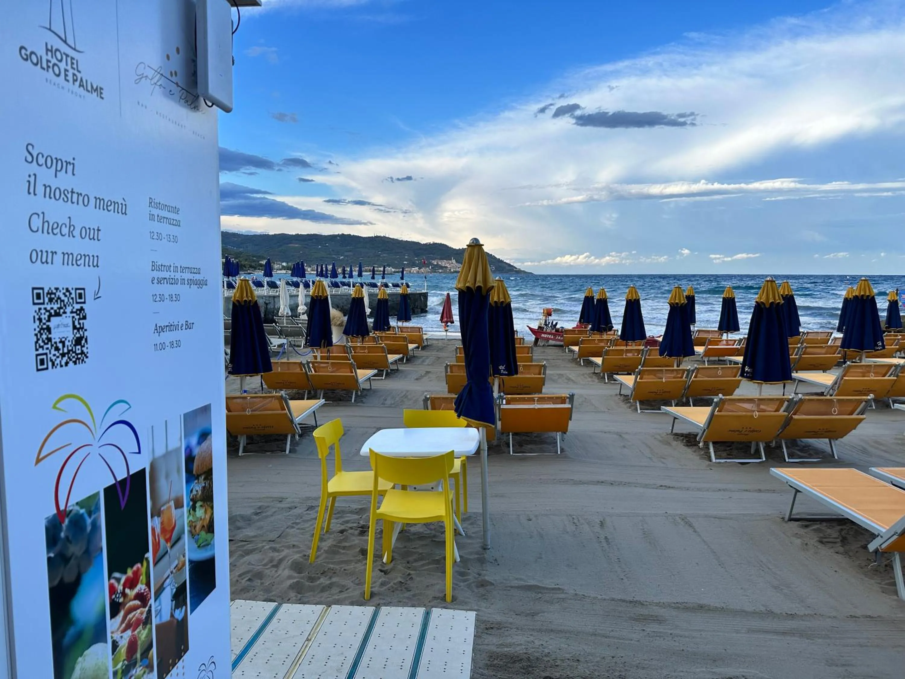 Restaurant/places to eat in Hotel Golfo e Palme