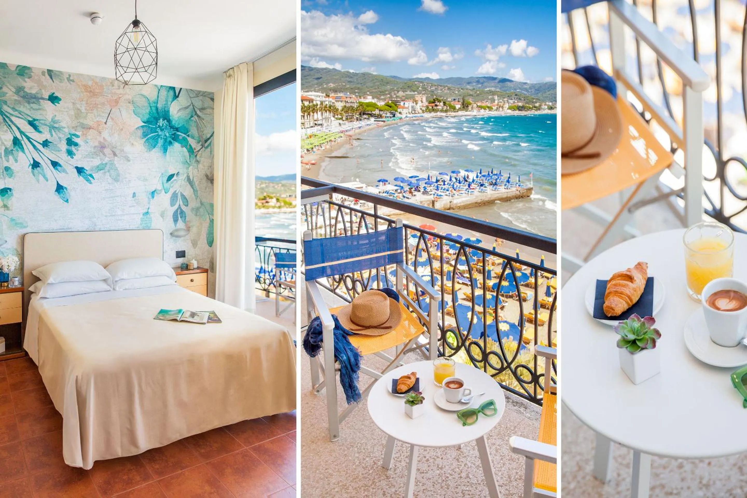 Bed in Hotel Golfo e Palme