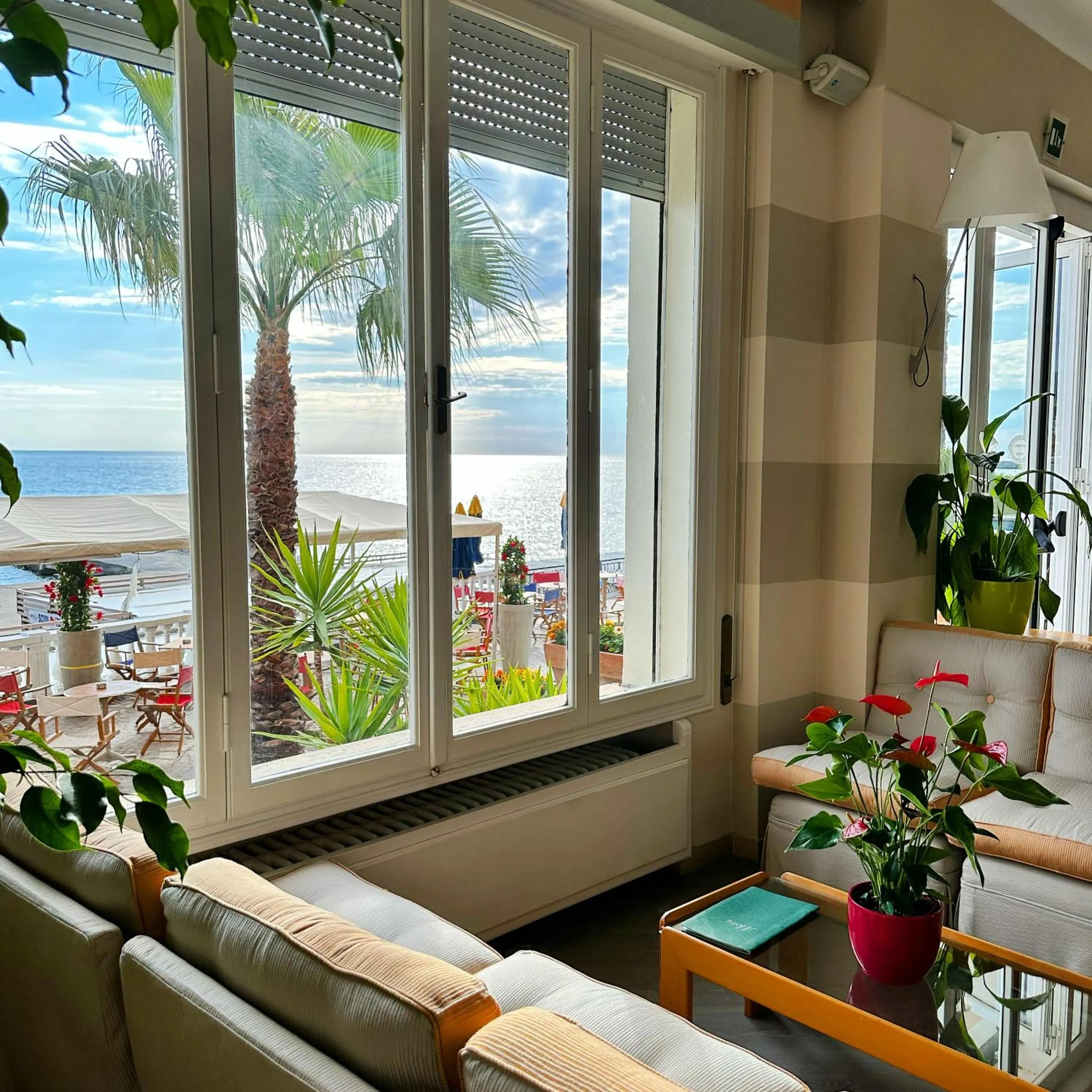 Lobby or reception in Hotel Golfo e Palme