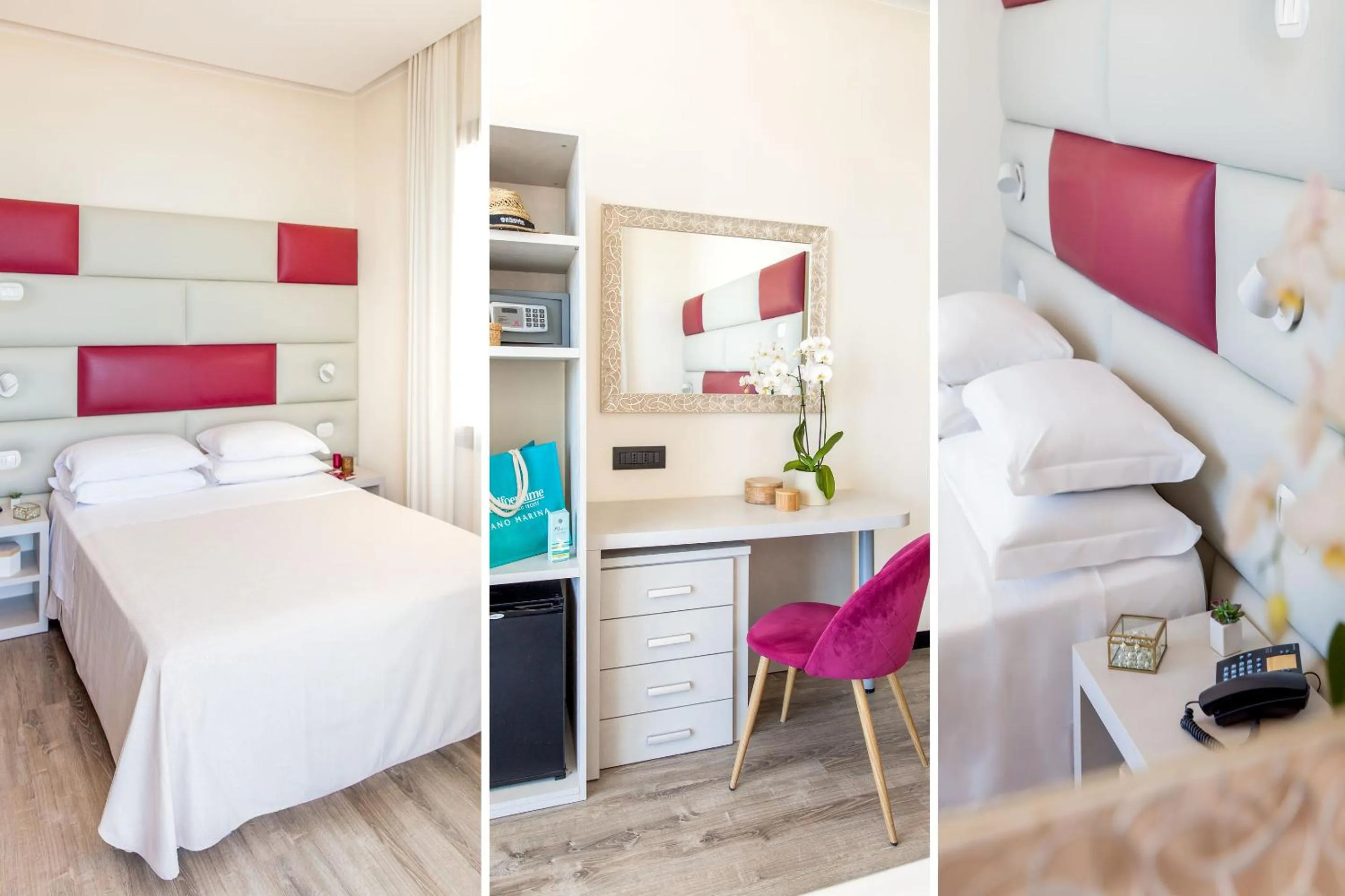 Bed in Hotel Golfo e Palme