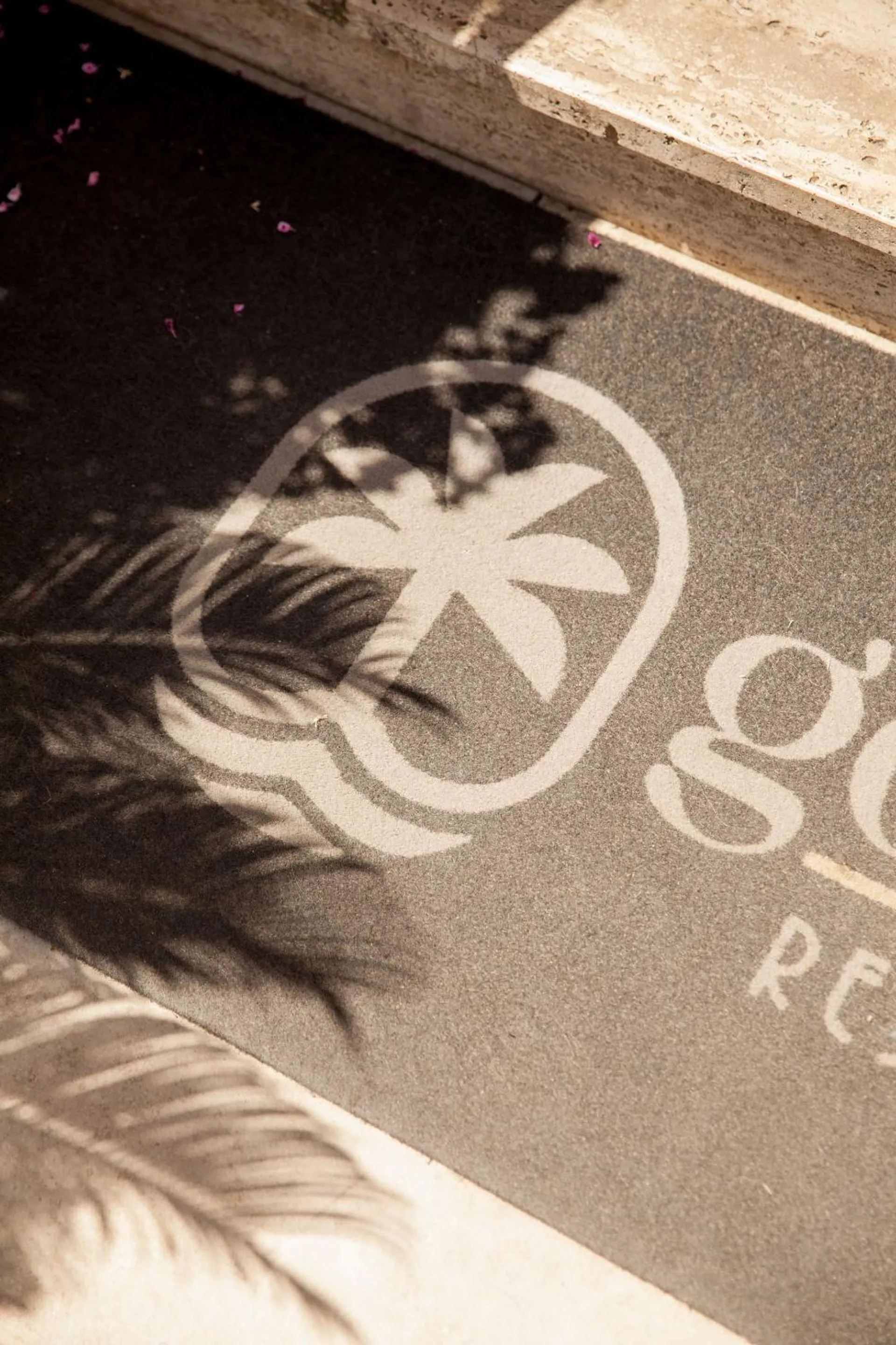 Decorative detail in Hotel Golfo e Palme