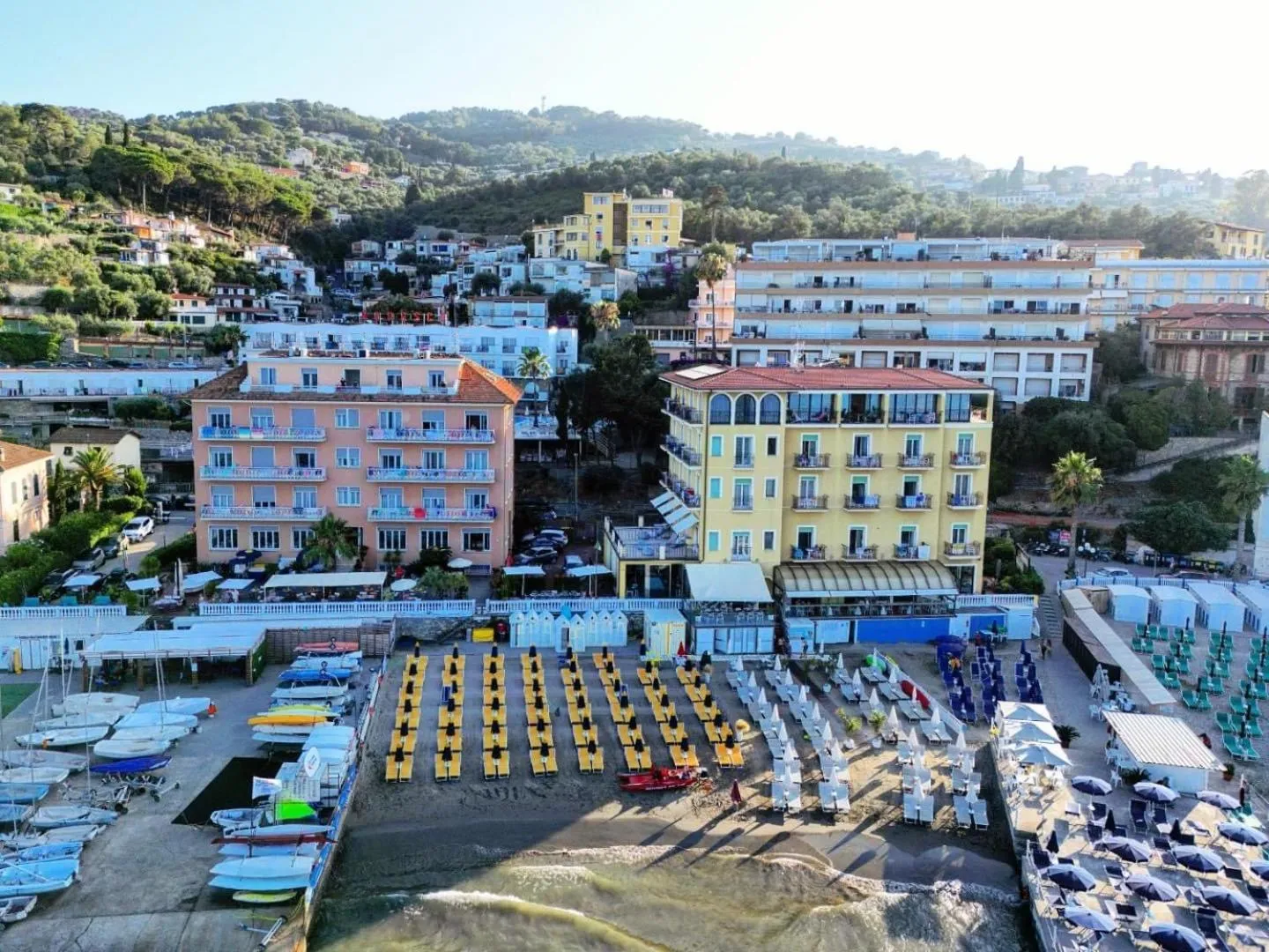Bird's eye view in Hotel Golfo e Palme